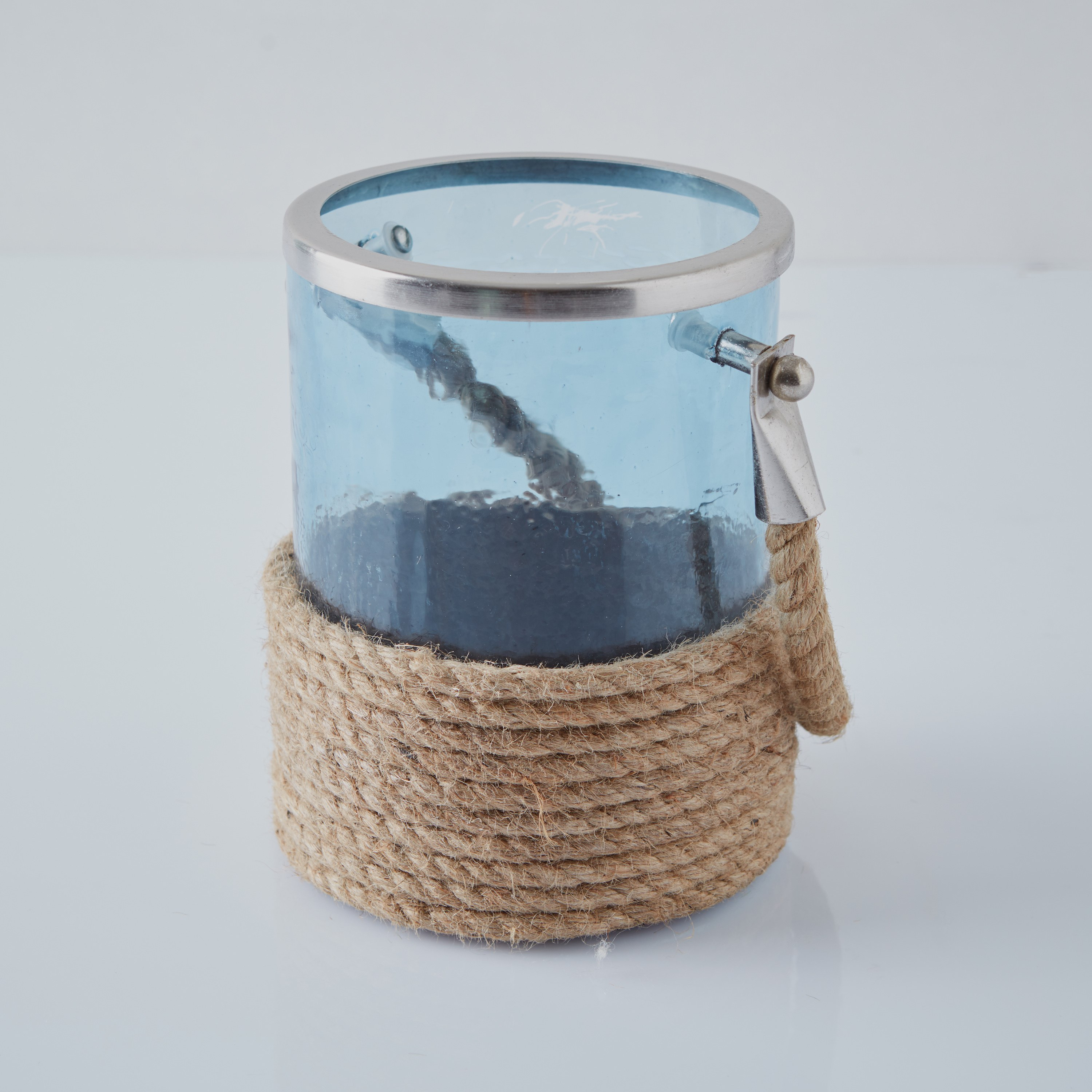 حامل شموع زجاجي بمقبض وحبل-hbxlivingroom-decorandaccessories-candleholders-image-5
