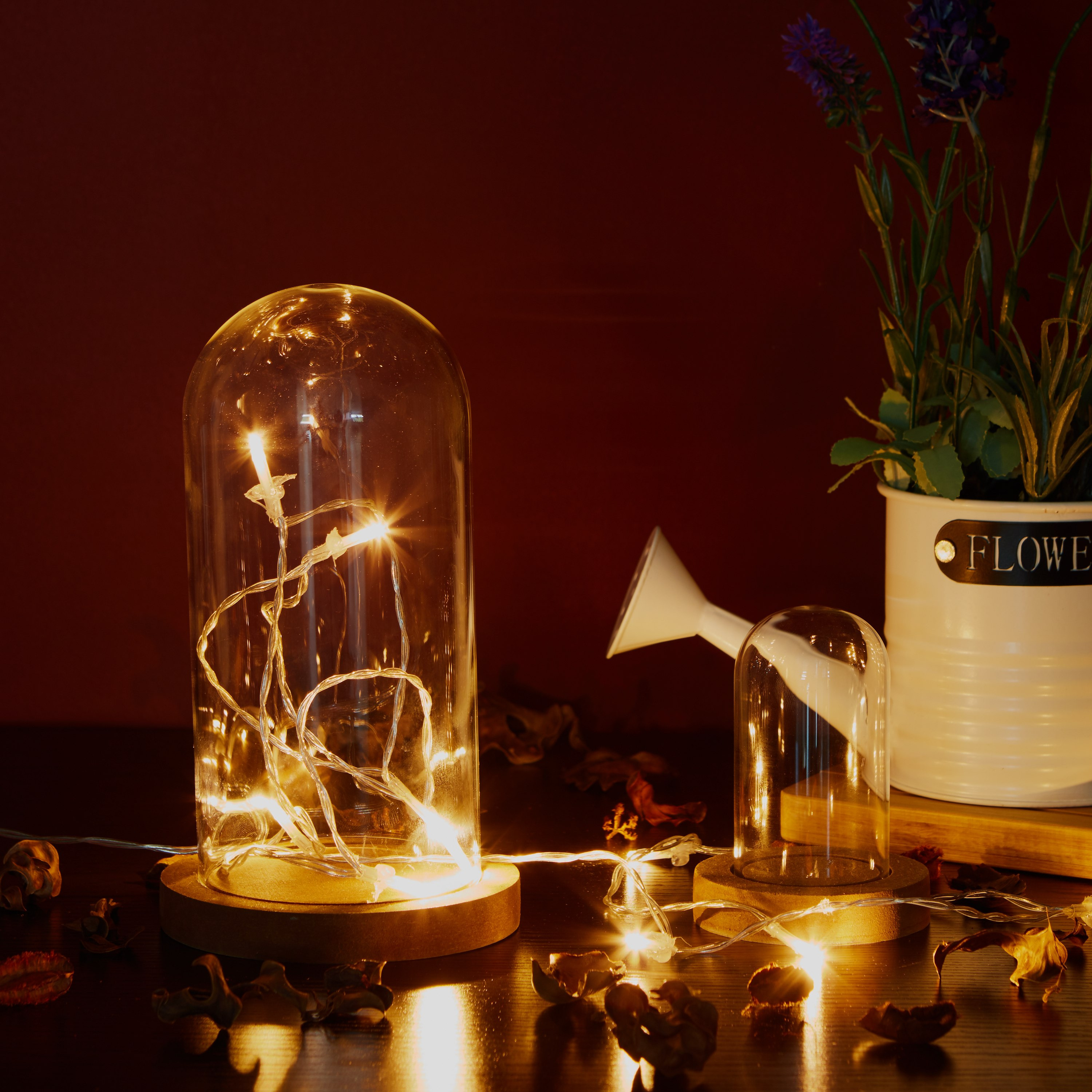 قطعة ديكور بقبة زجاجية- 20 سم-hbxhomeware-homedecor-figurinesandornaments-image-3
