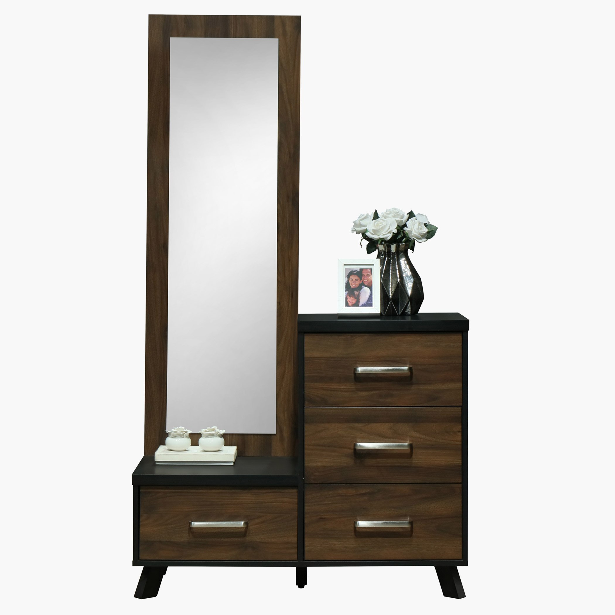 Brisbane 2-Drawer and 1-Door Dresser with Mirror-hbxfurniture-bedroom-dressersandmirrors-image-2
