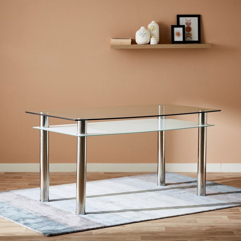 Memphis 6-Seater Dining Table-Six Seater-image-1