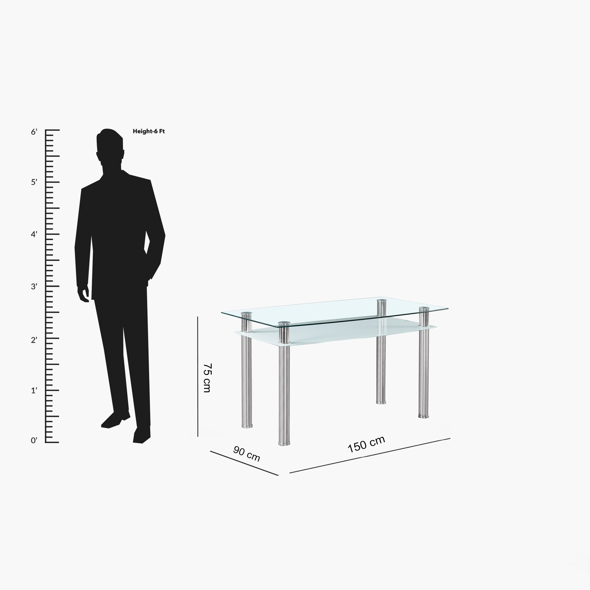 طاولة سفرة 4 مقاعد من ممفيس-hbxfurniture-diningtablesandsets-diningtables-fourseater-image-10