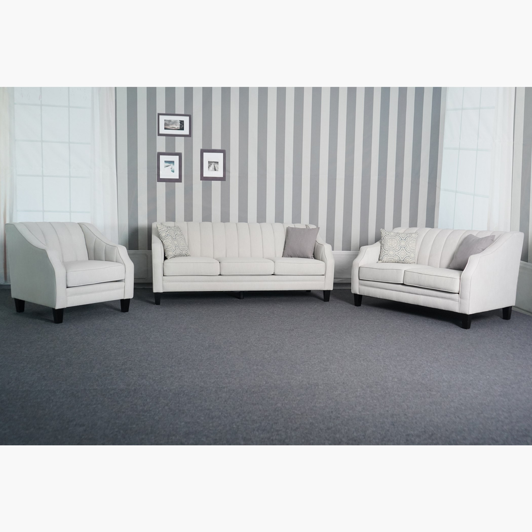 كنبة قماشيّة مقعدين مع وسادتين من فريدا-hbxlivingroom-sofasandarmchairs-sofas-image-2