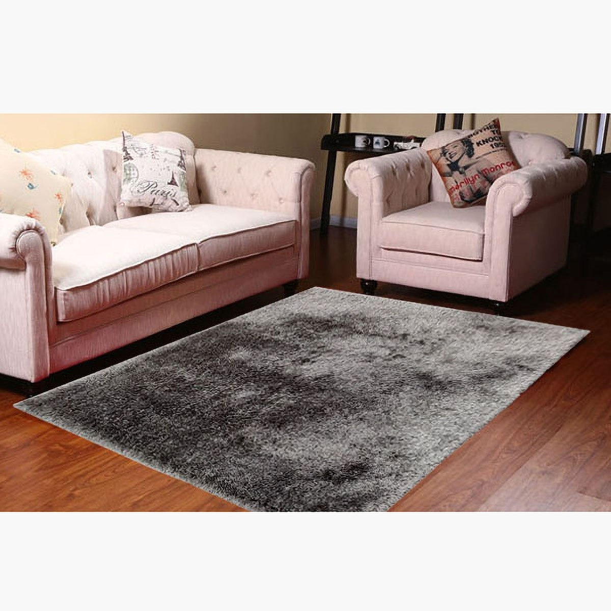 سجّادة ميكروفايبر بارزة الملمس من إكزوتيك - 150x200 سم-hbxdecorandfurnishings-floorcoverings-rugs-image-1