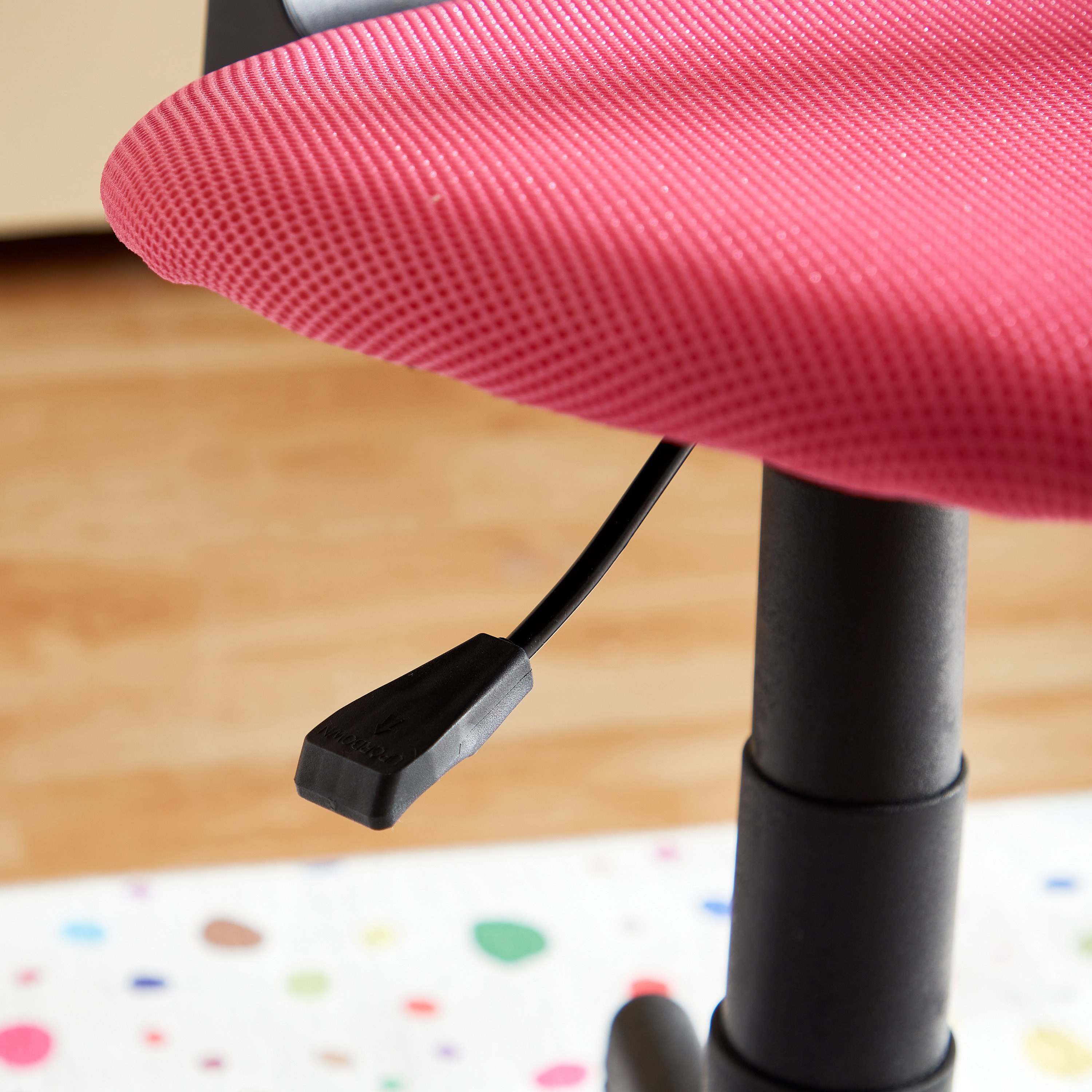 Agata Adjustable Kids Chair with Swivel Wheels-hbxfurniture-kidsroom-studychairs-image-9