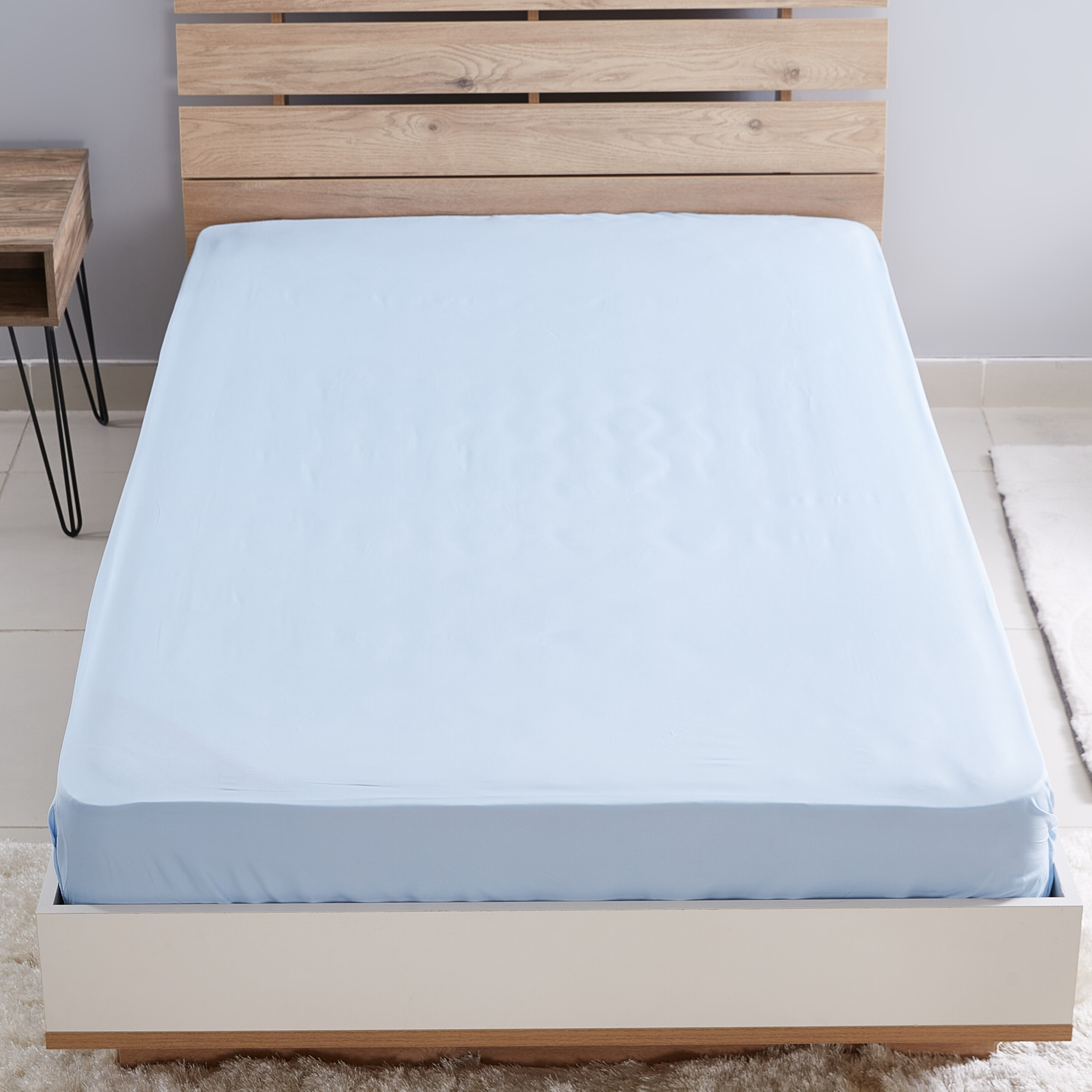 شرشف مطّاطي مقاس كينج من بيلا - 180x200 سم-hbxhomeware-hbxbedroom-image-2