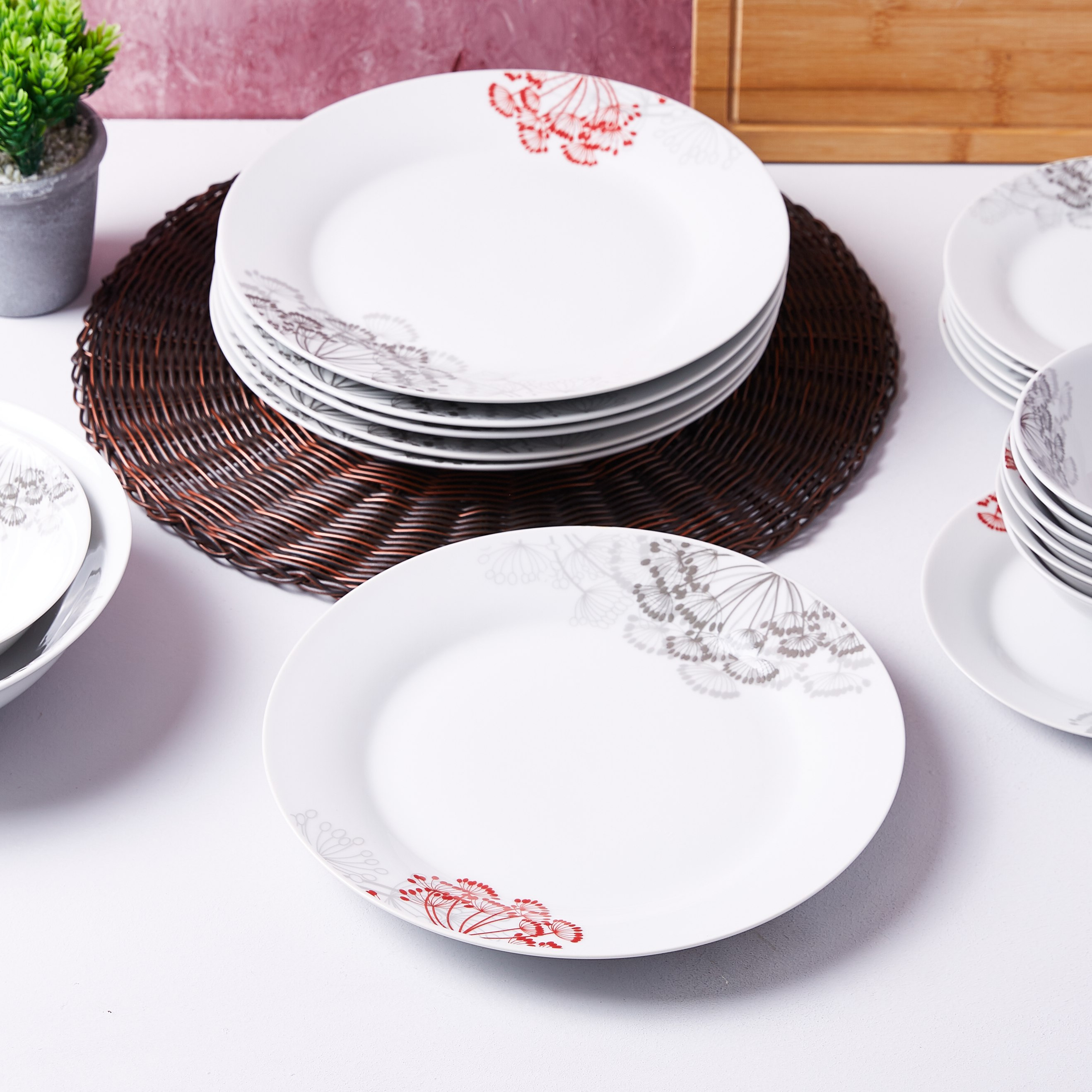 طقم عشاء 20 قطعة سيراميك بطبعات من فيستا-hbxhomeware-hbxkitchen-image-5