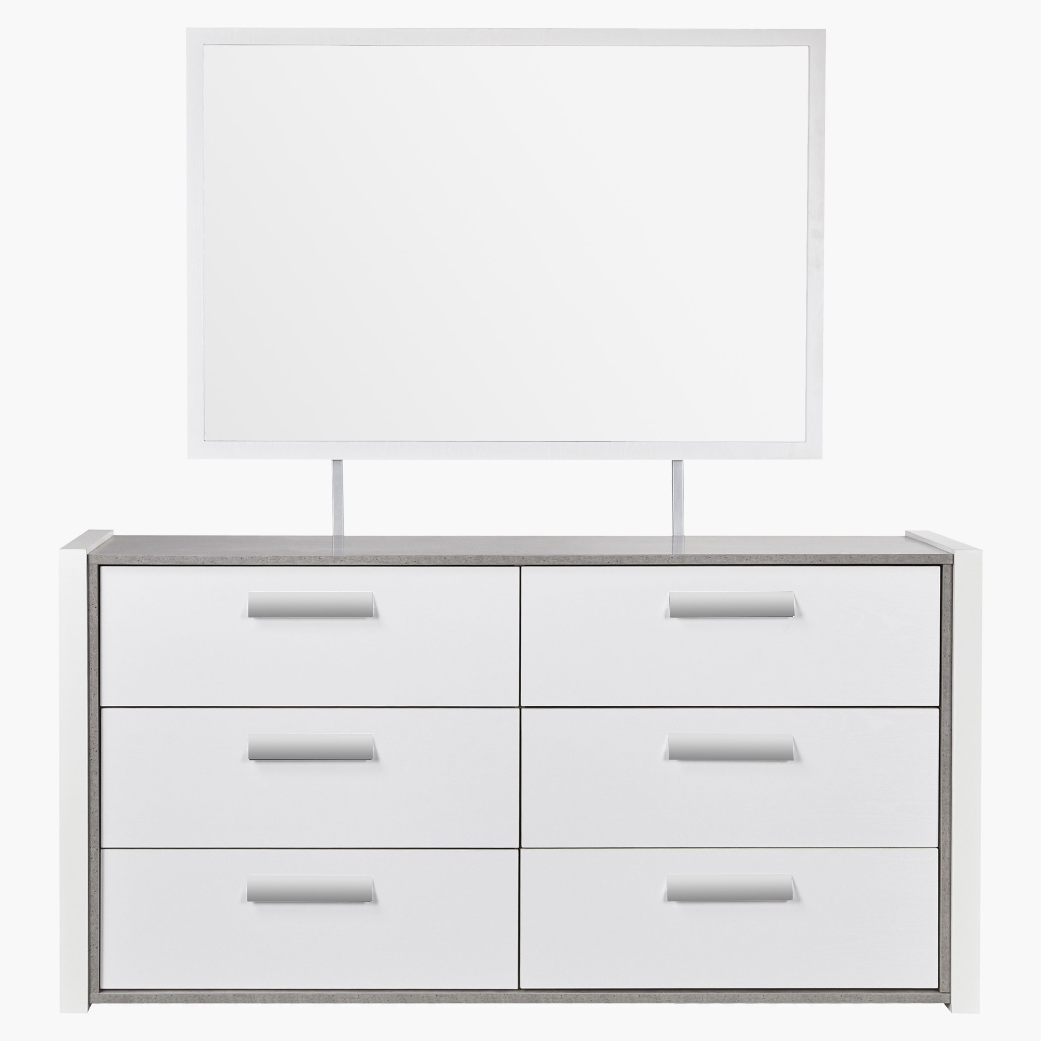 طاولة تزيين كبيرة 6 أدراج دون مرآة - سافانا من موڤو -hbxfurniture-bedroom-dressersandmirrors-image-7