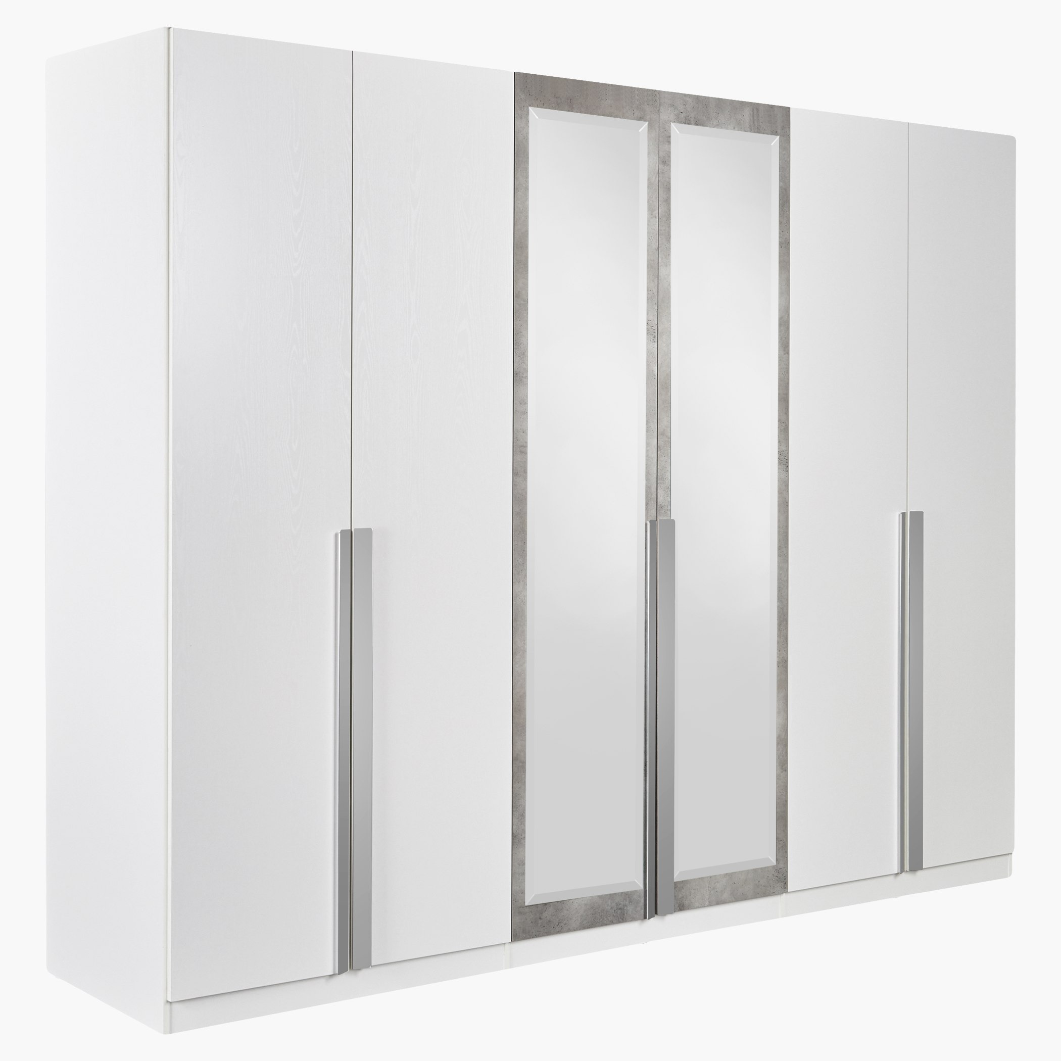 خزانة ملابس 6 أبواب بمرآتين من سيمينتينو-hbxfurniture-wardrobes-image-1
