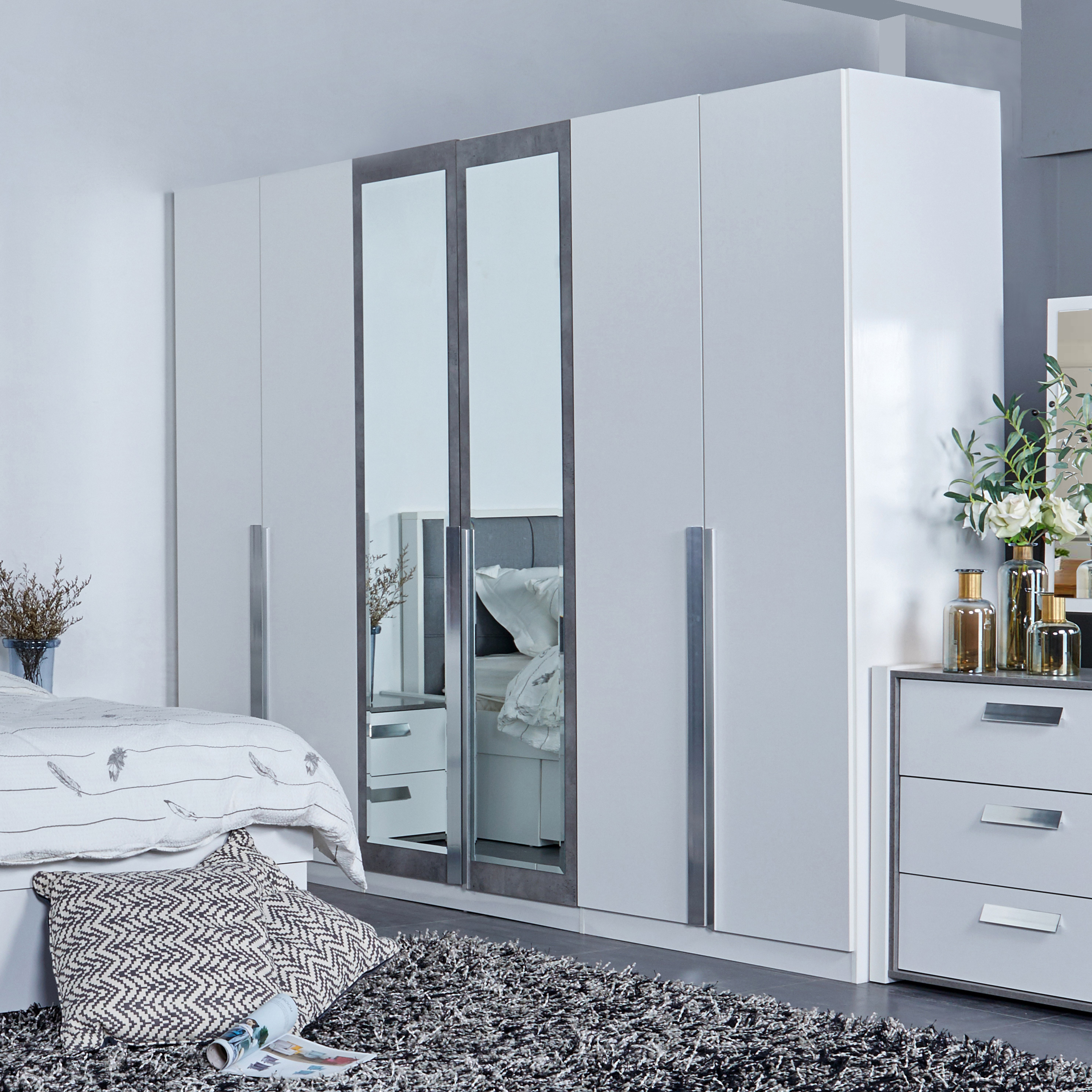 خزانة ملابس 6 أبواب بمرآتين من سيمينتينو-hbxfurniture-wardrobes-image-2
