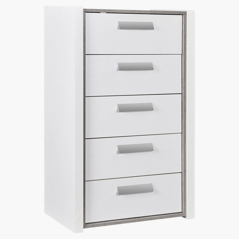 Cementino Chest of 5-Drawers-Chest of Drawers-image-0
