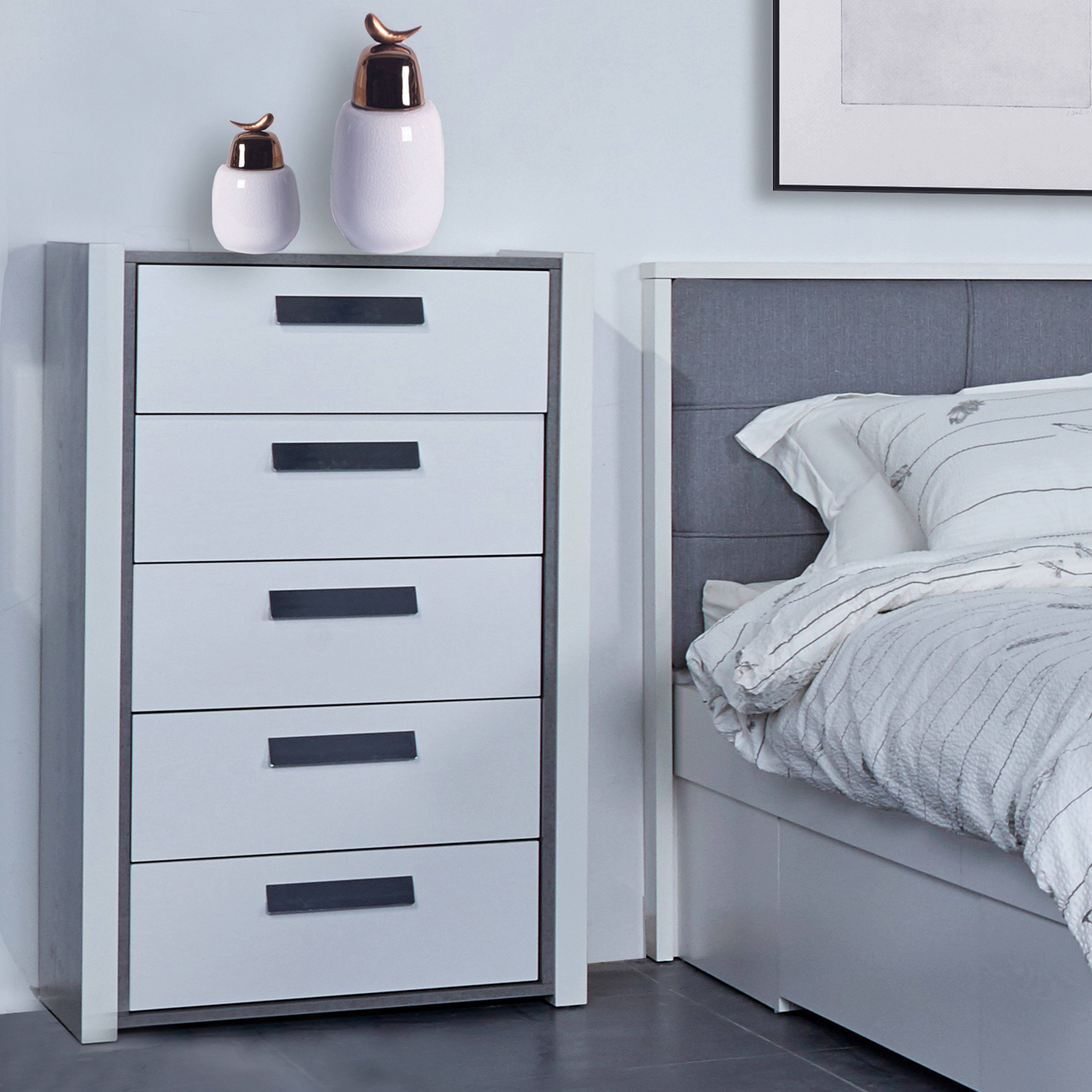 وحدة تخزين بـ5 أدراج من سيمينتينو-hbxfurniture-dressersandchests-chestofdrawers-image-2