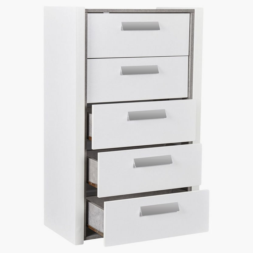 Cementino Chest of 5-Drawers-Chest of Drawers-image-3
