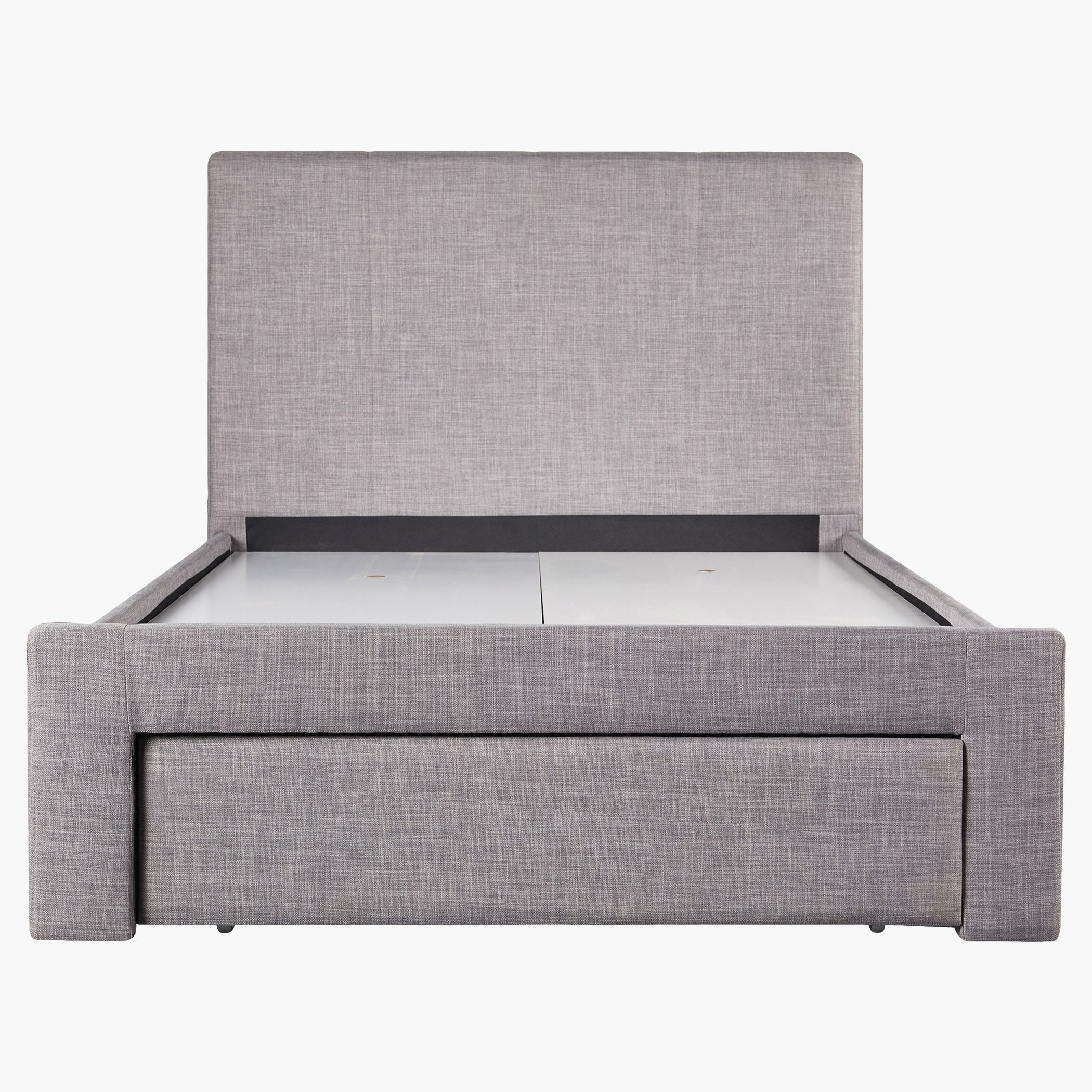 Movo Fiona Twin Bed with 1-Drawer - 120x200 cm-hbxbedroom-bedsandbedsets-beds-twin-image-2