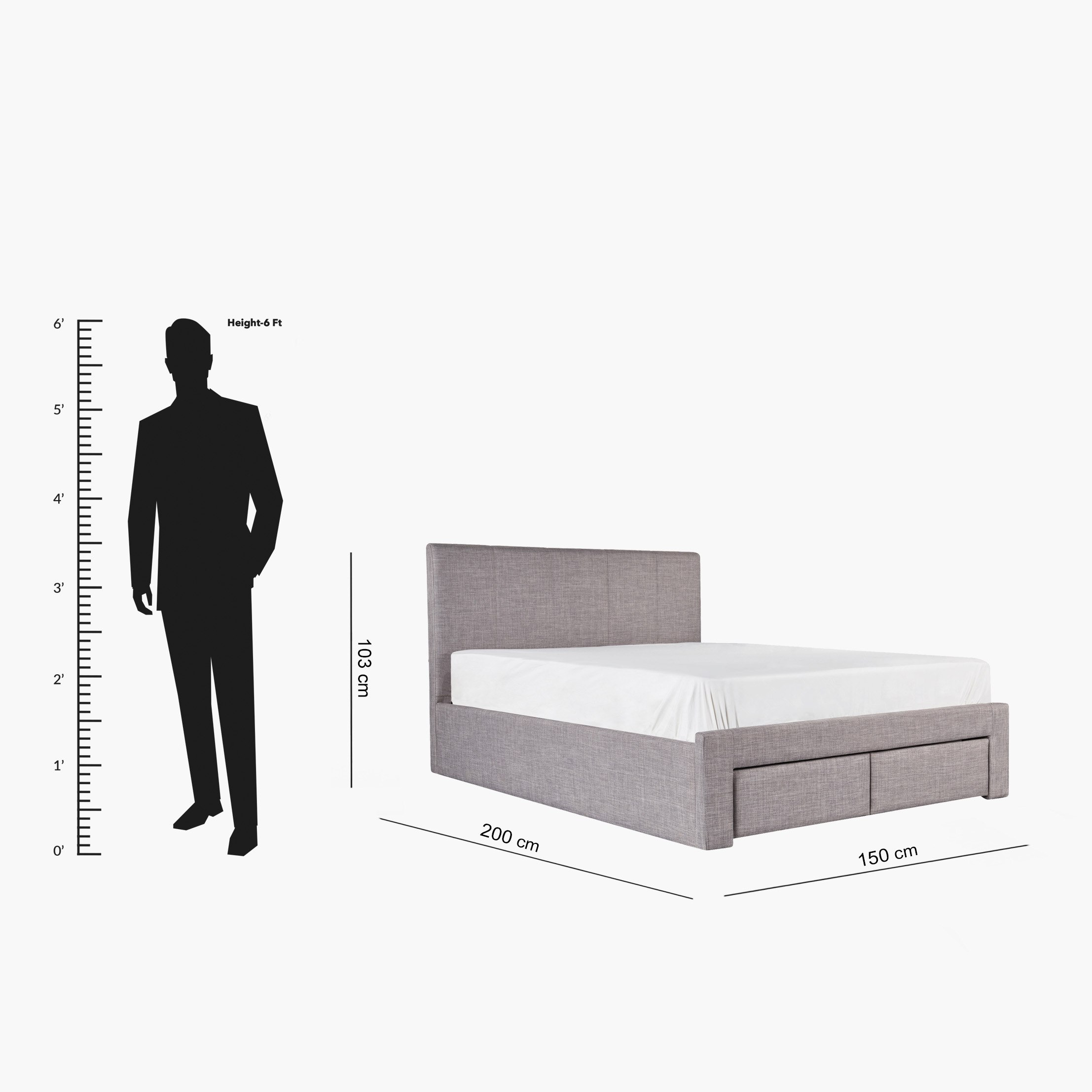 سرير كوين بدرجين - فيونا من موڤو - 150x200 سم-hbxbedroom-bedsandbedsets-beds-queen-image-9
