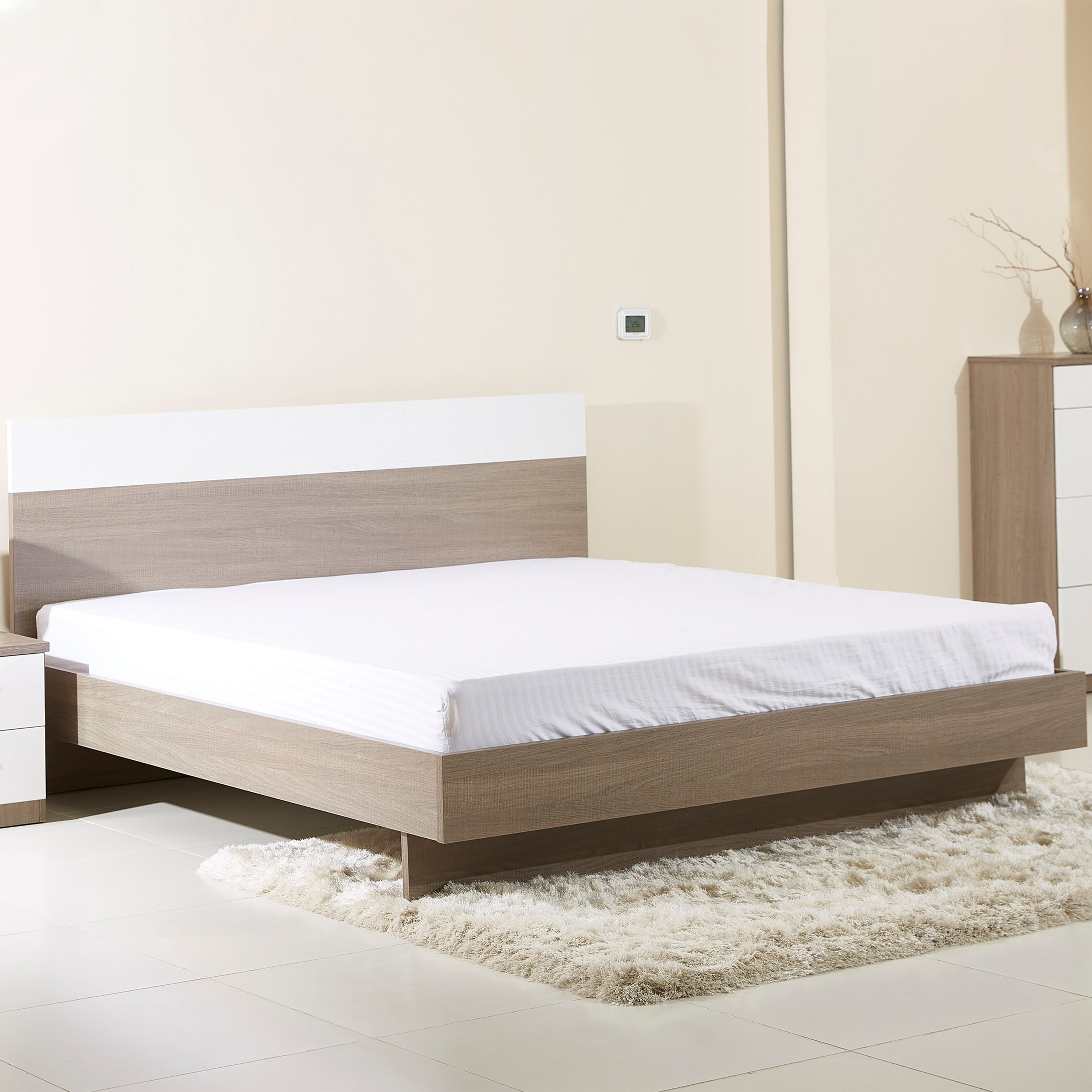Ireland Queen Size Bed - 150x200 cm-hbxbedroom-bedsandbedsets-beds-queen-image-1