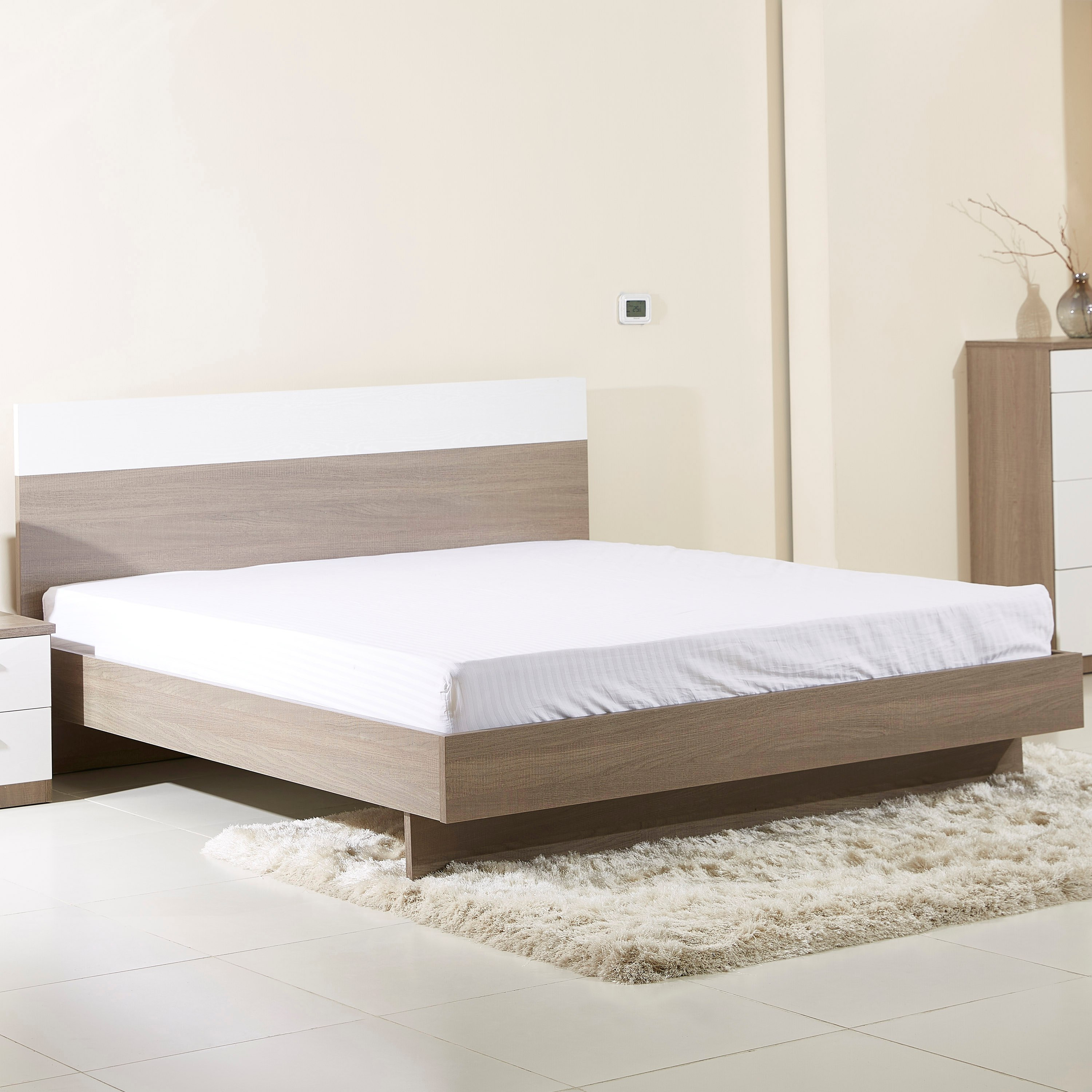 Ireland Queen Size Bed - 150x200 cm-hbxbedroom-bedsandbedsets-beds-queen-image-2