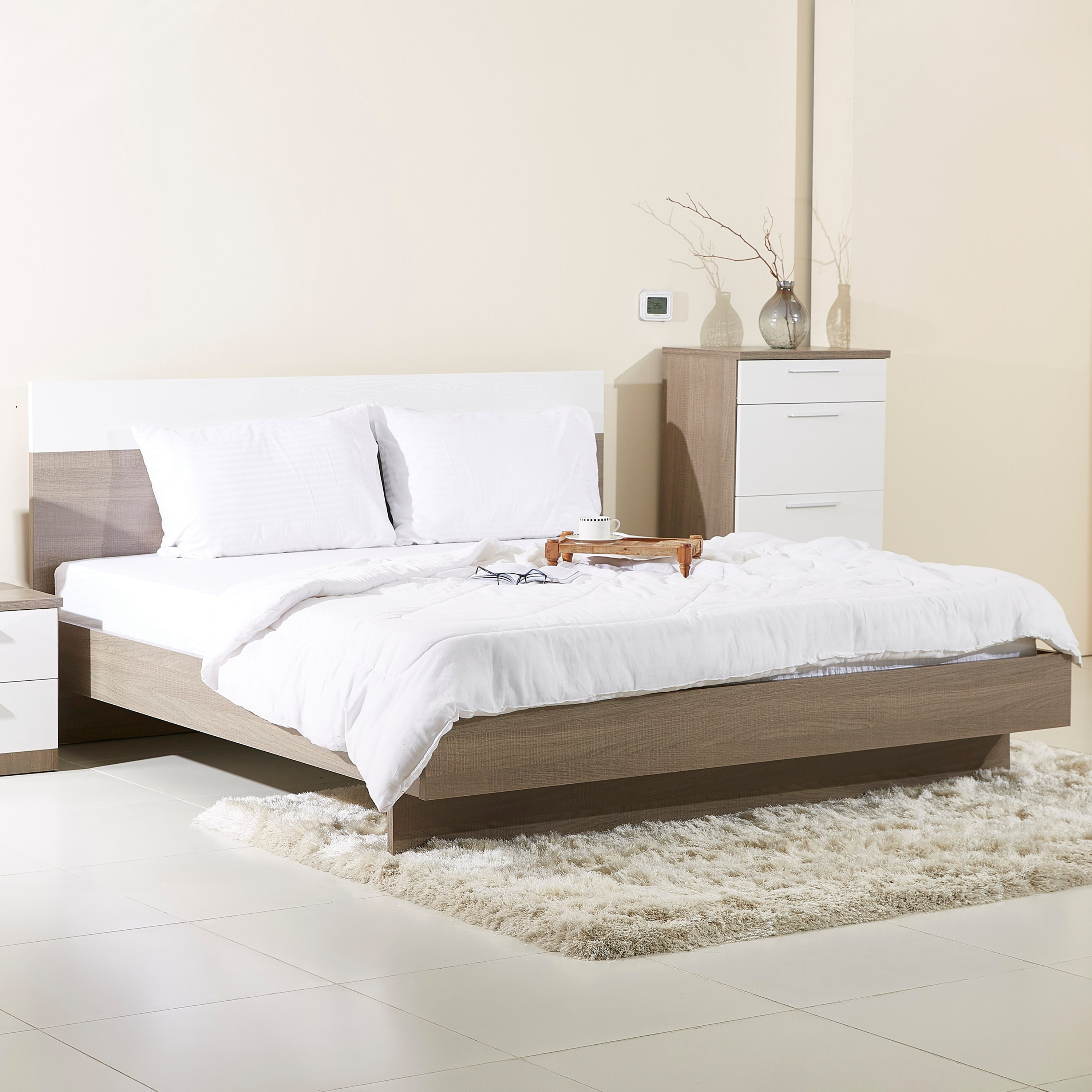 Ireland Queen Size Bed - 150x200 cm-hbxbedroom-bedsandbedsets-beds-queen-image-6