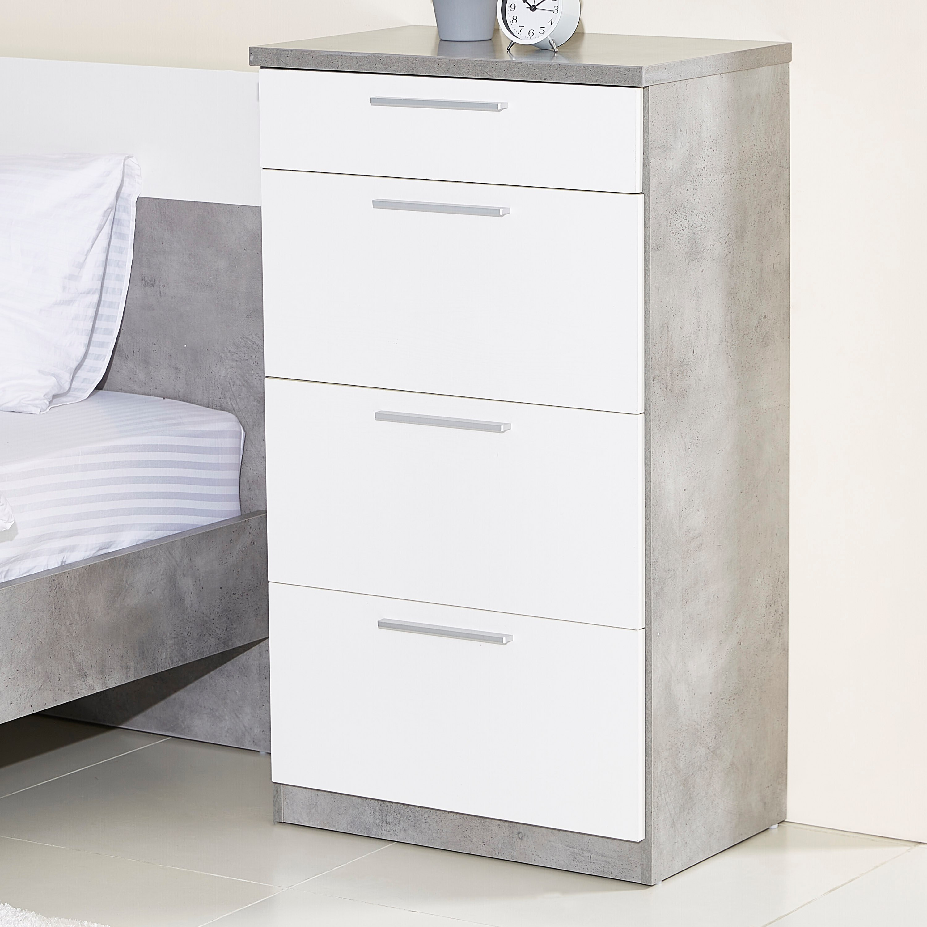 طاولة تزيين كبيرة 4 أدراج من آيرلاندا-hbxfurniture-dressersandchests-chestofdrawers-image-2