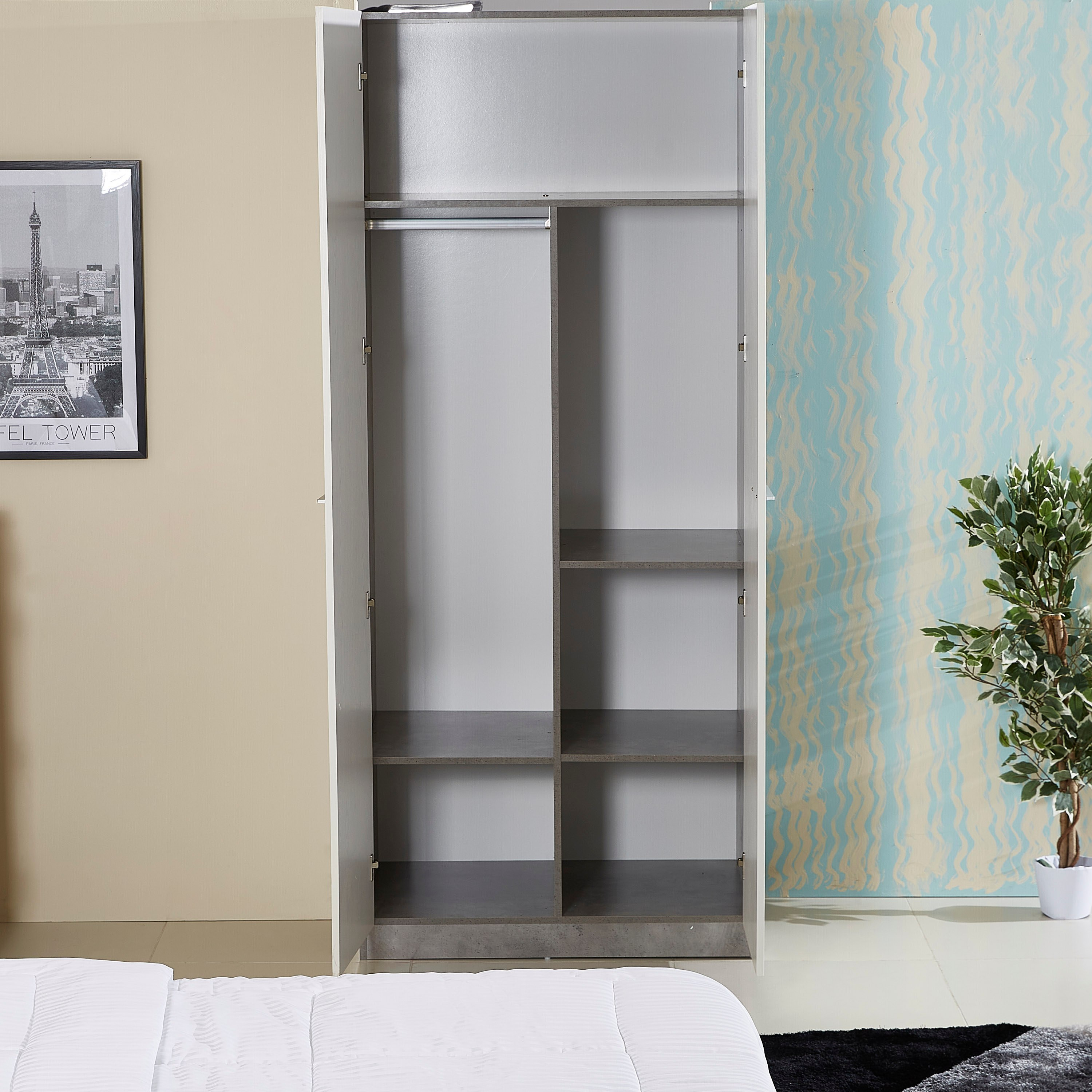 خزانة ملابس ببابين من أيرلاندا-hbxfurniture-wardrobes-image-4