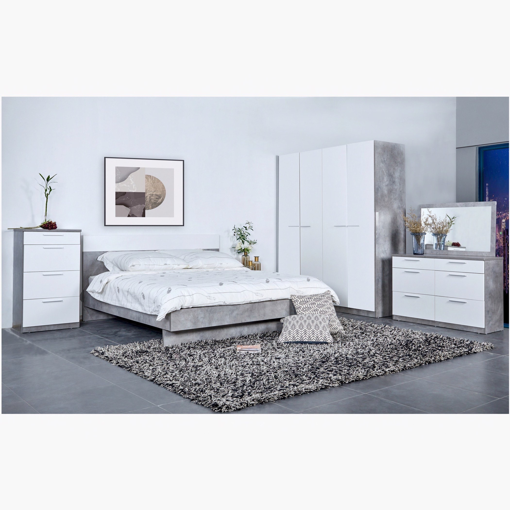 Ireland 4-Door Wardrobe-hbxfurniture-wardrobes-image-6