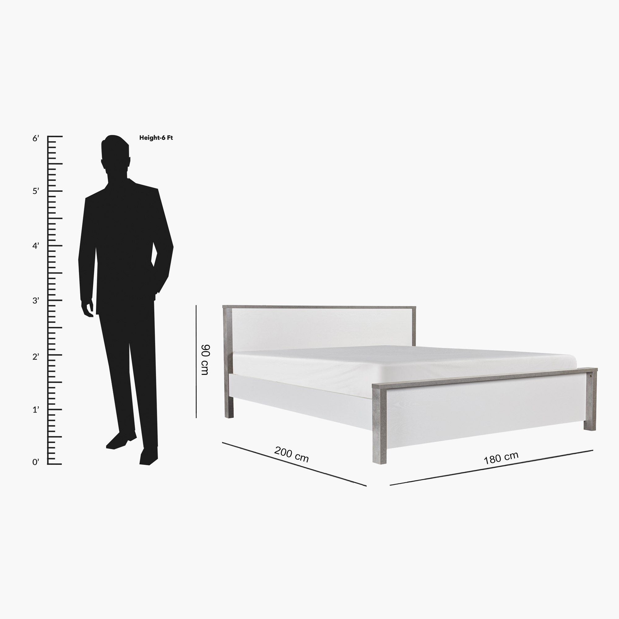 سرير كينج - الأردن من موڤو - 180x200  سم-hbxfurniture-bedsandbedsets-beds-king-image-8
