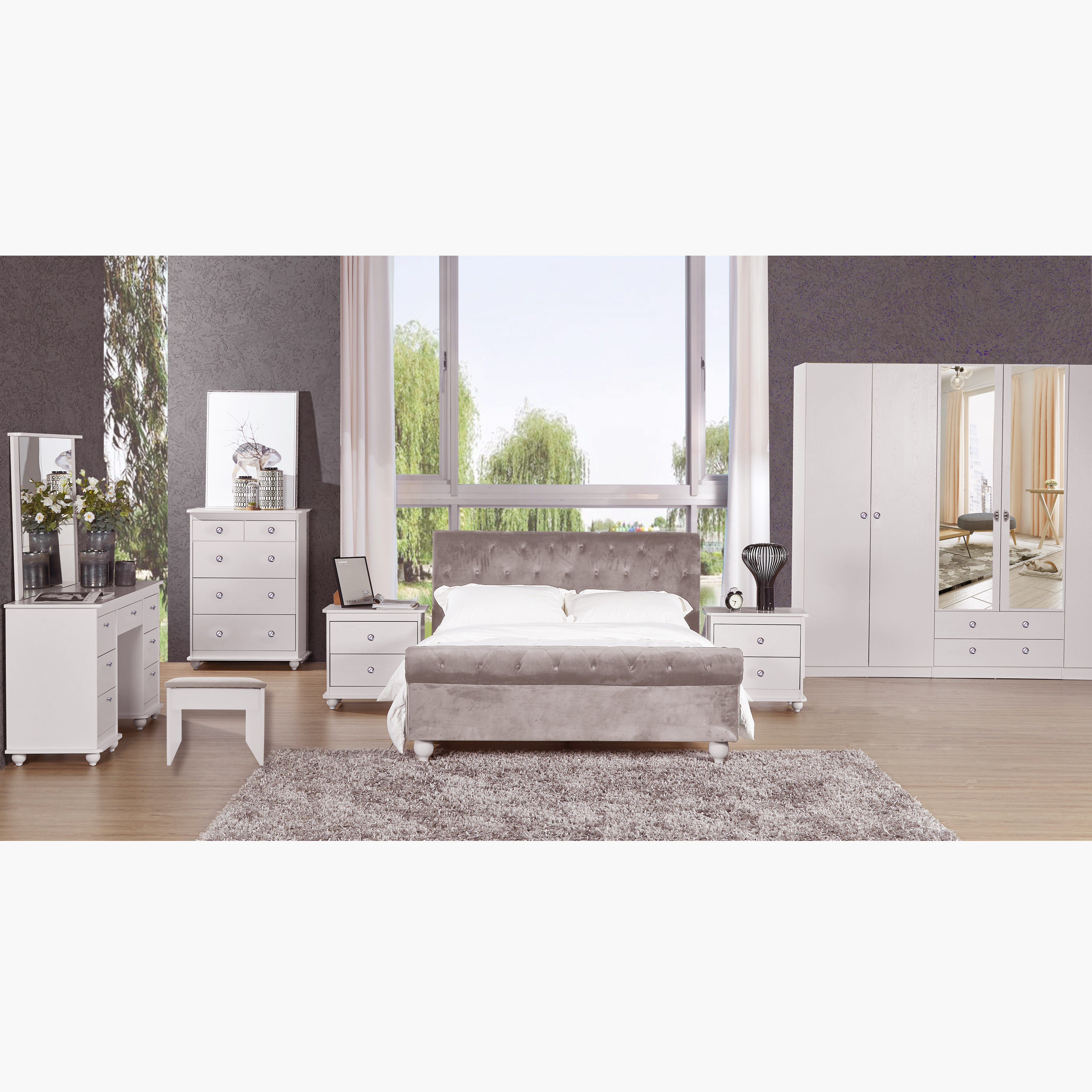 سرير خشبي معنقد مقاس كينج من صوفيا - 180x200 سم-hbxfurniture-bedsandbedsets-beds-king-image-7