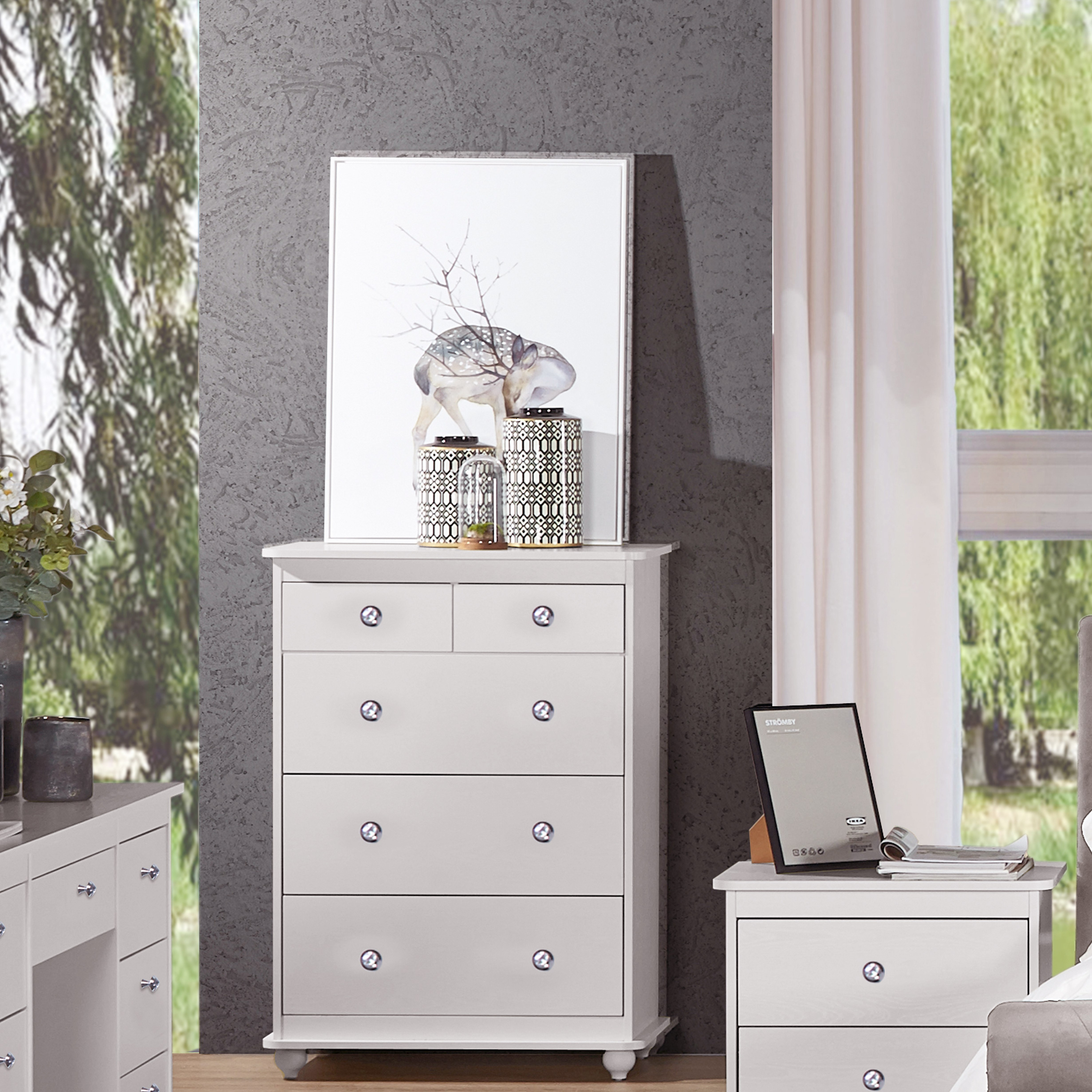 وحدة تخزين بـ5 أدراج من صوفيا-hbxfurniture-dressersandchests-chestofdrawers-image-2