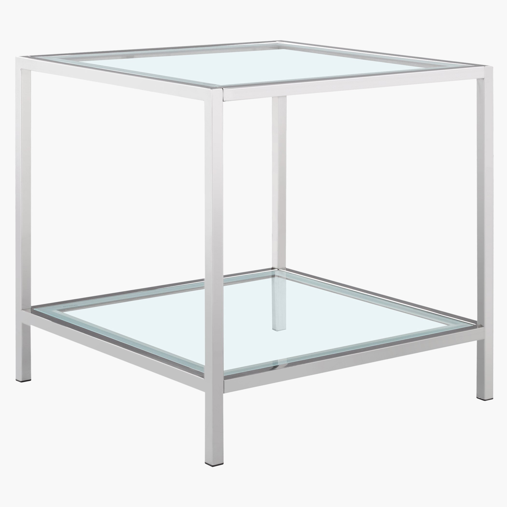طاولة جانبية مربّعة بسطح زجاجي من ستيلا-hbxfurniture-livingroom-endtables-image-1