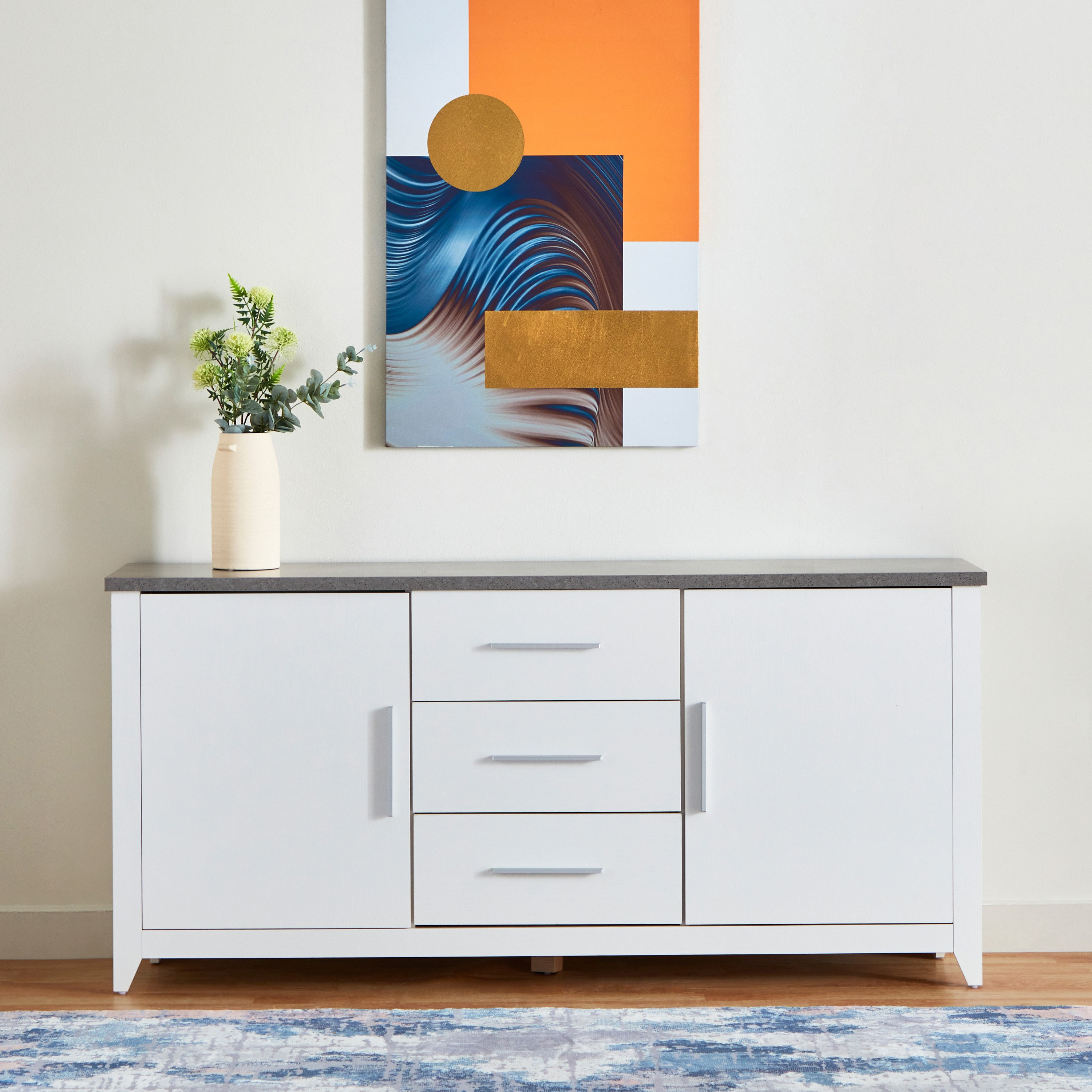 Sydney 2-Door Sideboard with 3-Drawers-hbxfurniture-diningroom-buffetsandsideboards-image-2