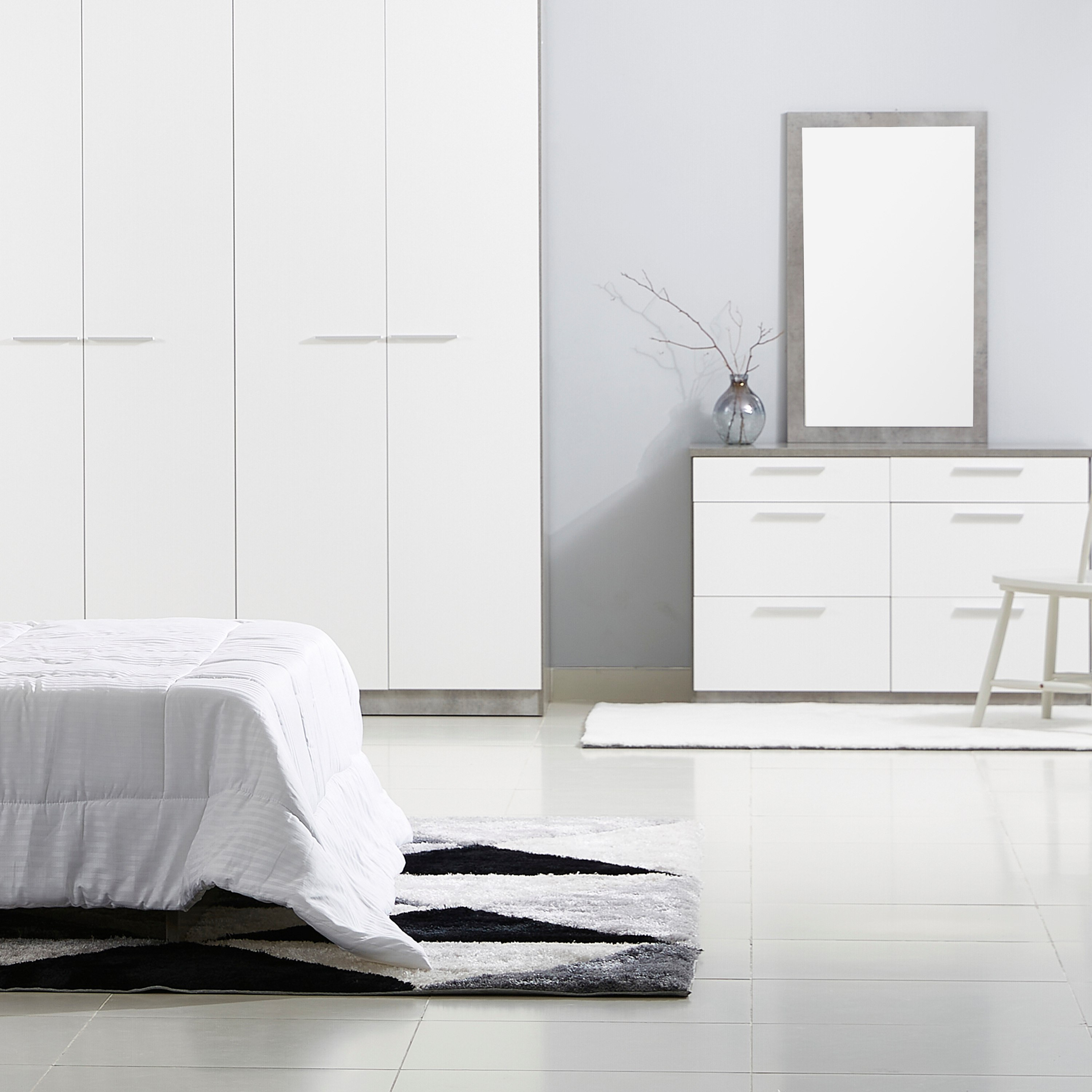 طاولة تزيين كبيرة 6 أدراج دون مرآة - أيرلندا من موڤو -hbxfurniture-bedroom-dressersandmirrors-image-5
