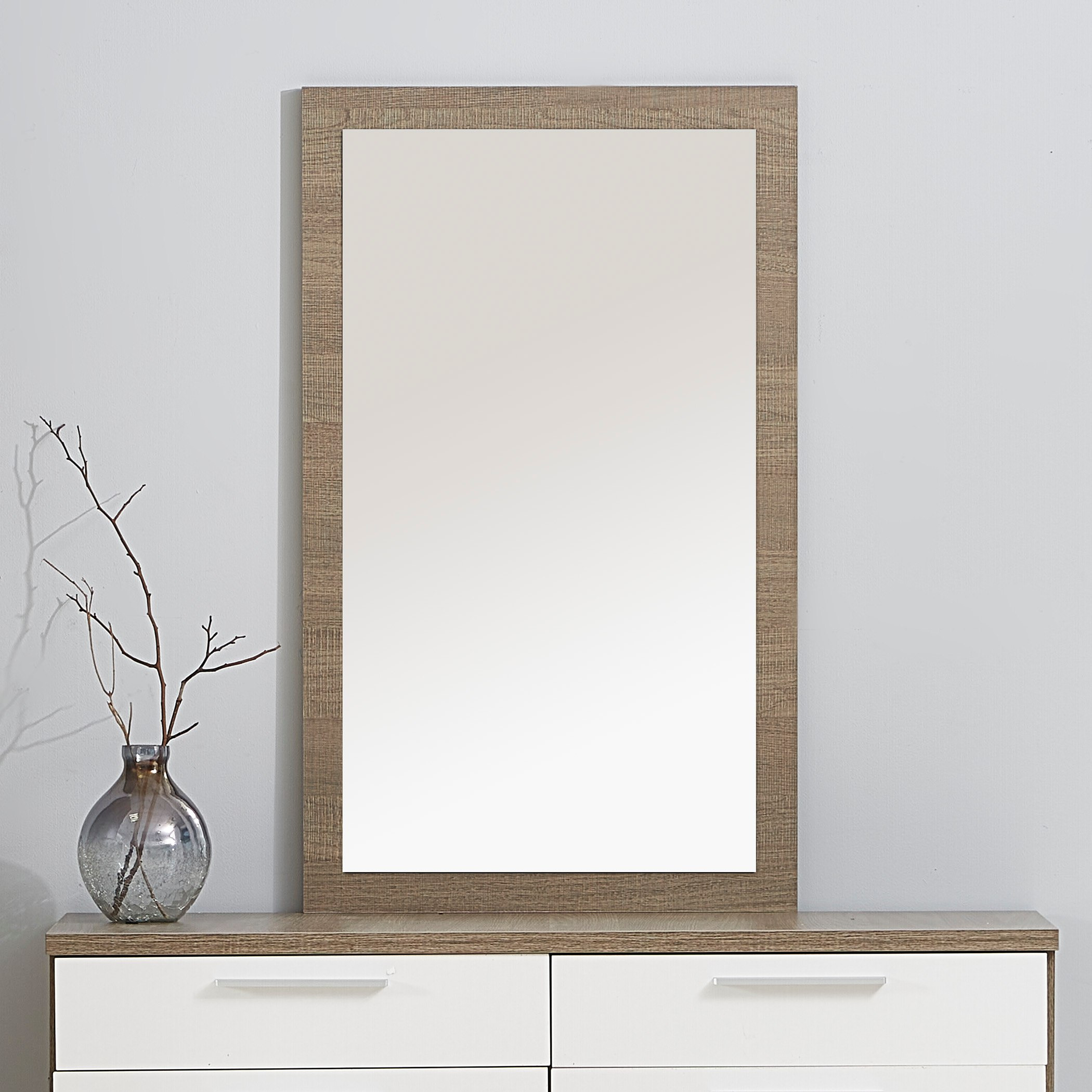 Movo Ireland Rectangular Mirror without Dresser-hbxfurniture-bedroom-dressersandmirrors-image-1