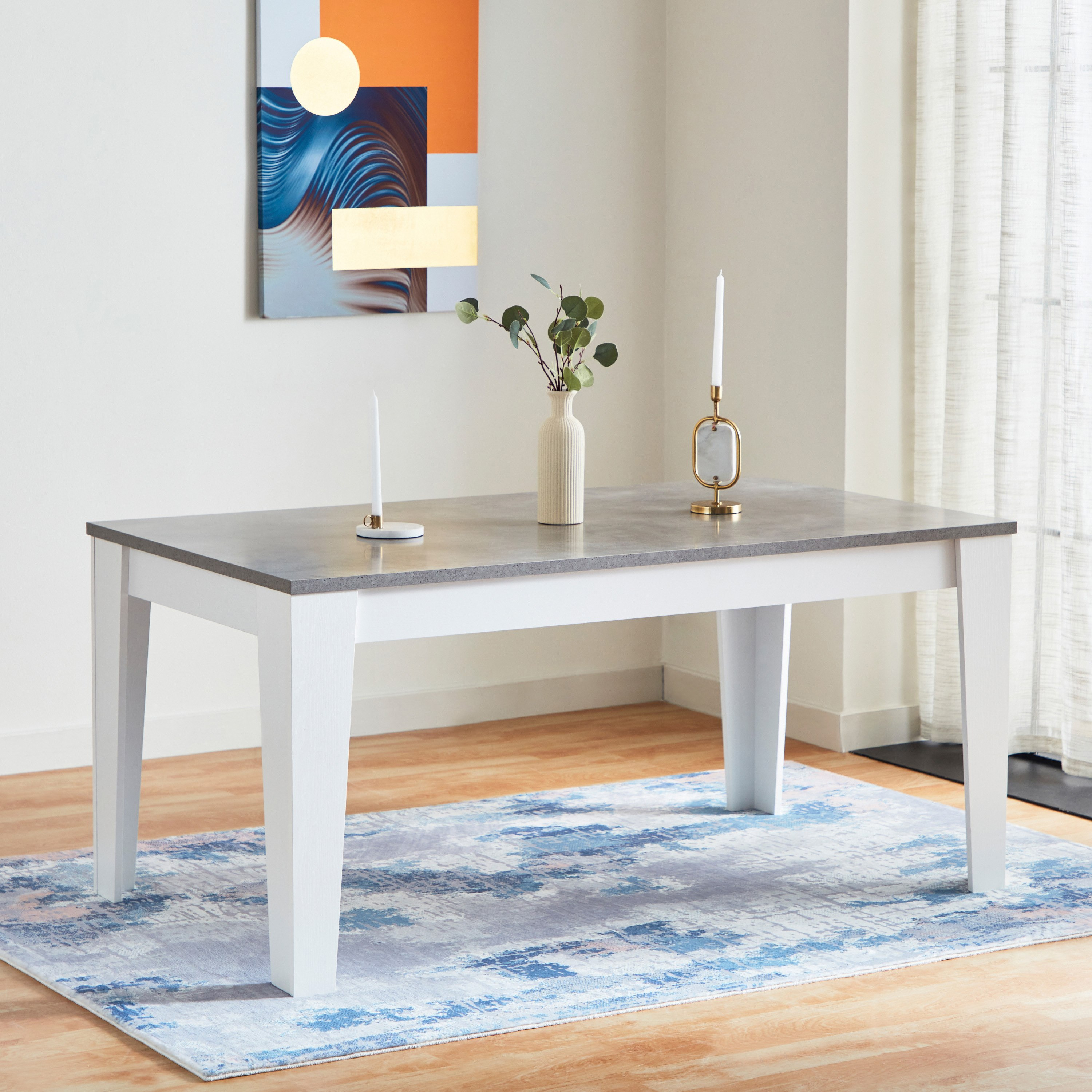 طاولة سفرة لـ6 مقاعد من سيدني-hbxdiningroom-diningtablesandsets-diningtables-sixseater-image-1
