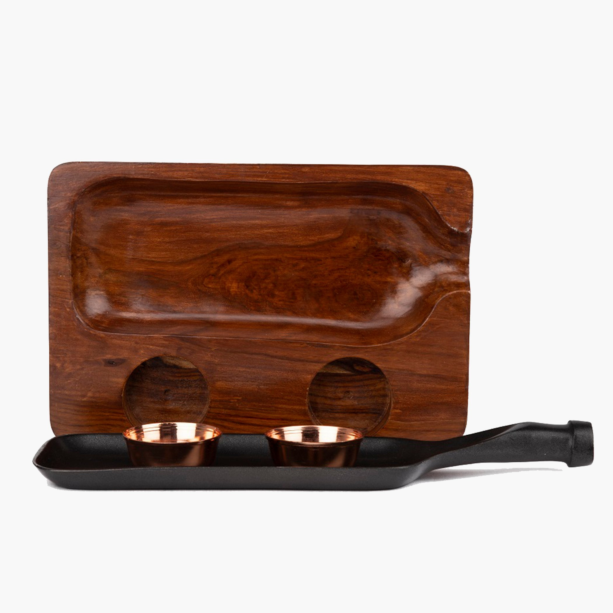 Indie Vibe Bottle 4-Piece Appetizer Platter-hbxdecorandfurnishings-tabletop-serveware-image-2