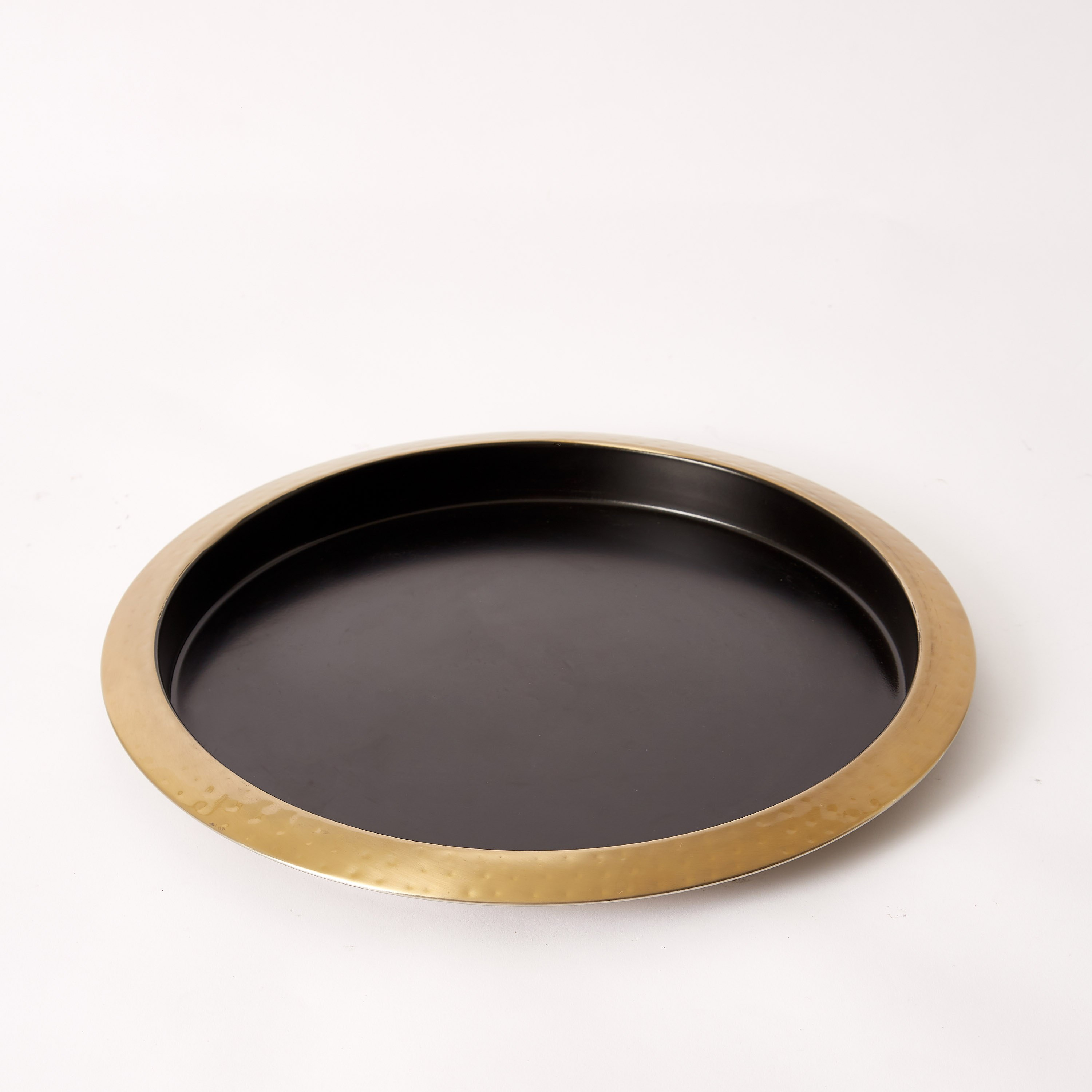 صينية مستديرة مطروقة من الستانليس ستيل من سيليبريشن - 35 سم-hbxhomeware-diningandtabletop-baraccessories-image-5