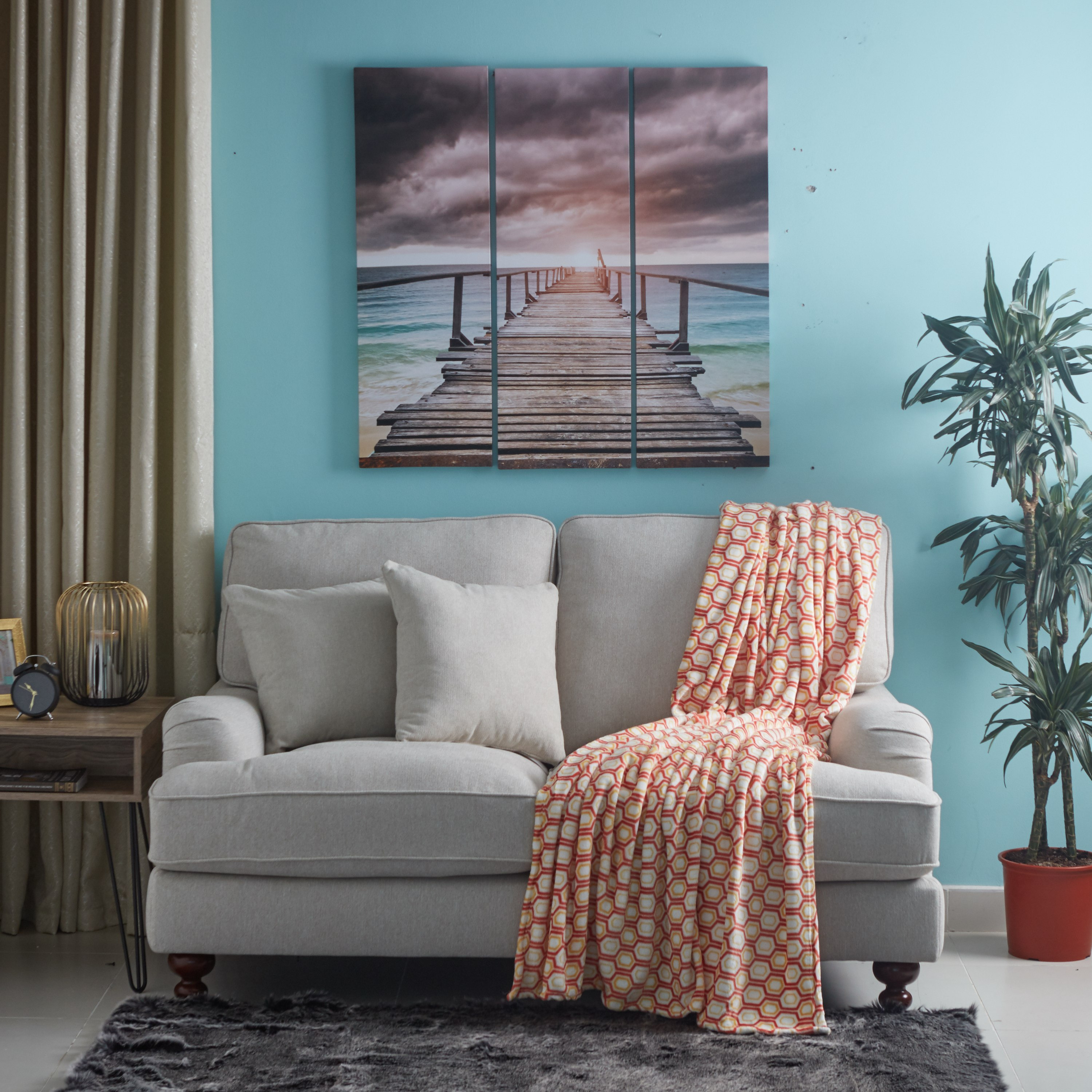 بطانية مزدوجة بطبعات من جافين - 150x220 سم-hbxhomeware-hbxbedroom-image-3