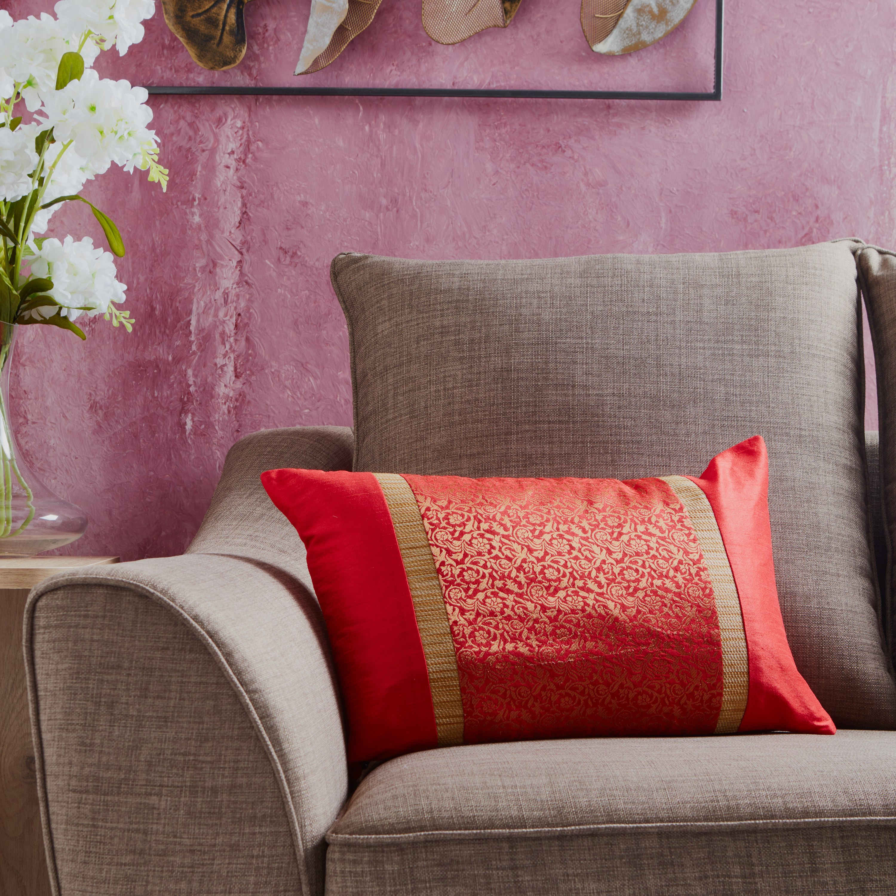 غطاء وسادة جاكار من إي سي راجا- 30x50 سم-hbxhomeware-cushionsandcovers-cushioncovers-image-1