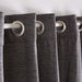 Chenille Textured Curtain Pair - 130x240 cm-Curtains-thumbnail-1