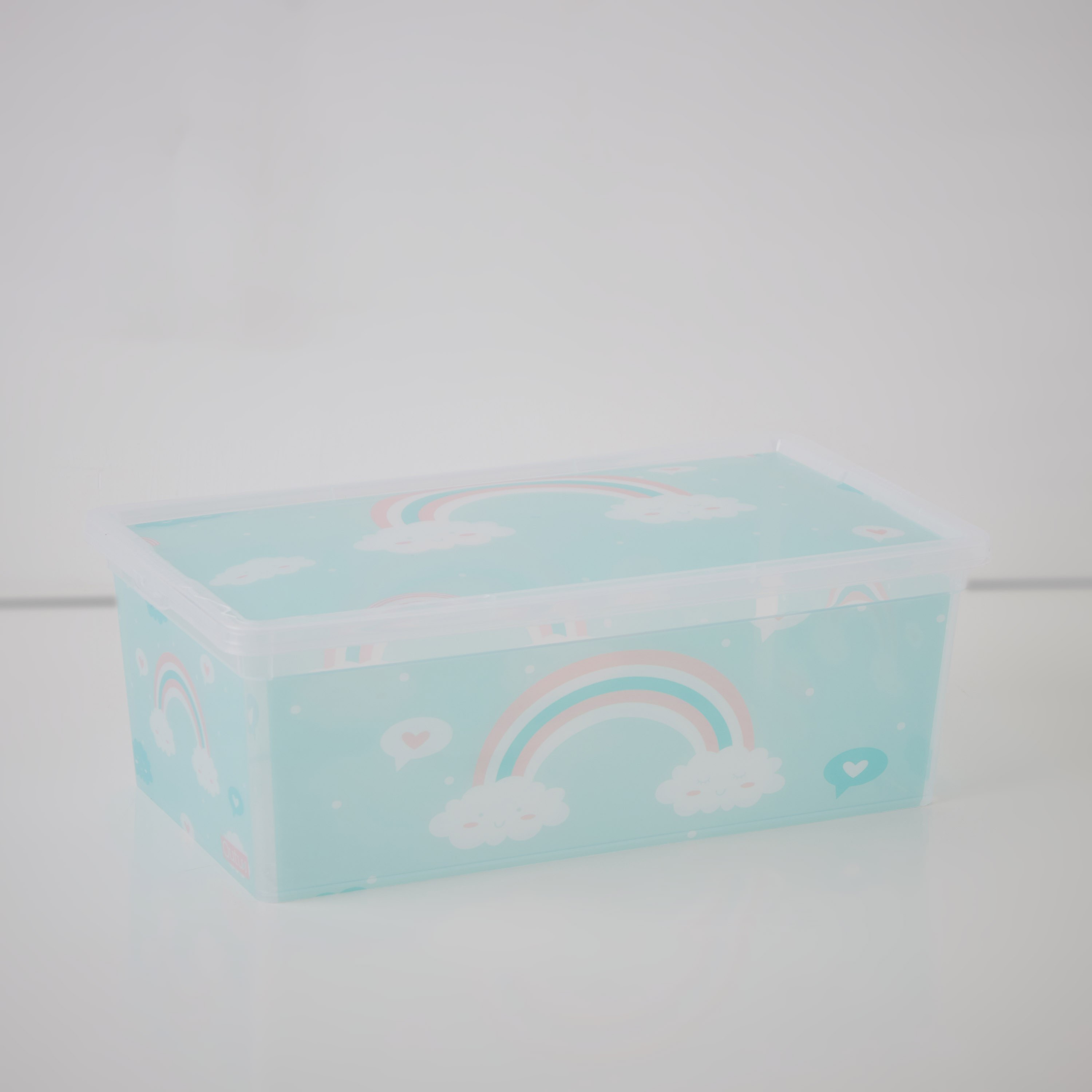 Rainbow Printed Storage Box - 5 L-hbxbedroom-bedroomaccessories-bedroomstorage-image-5
