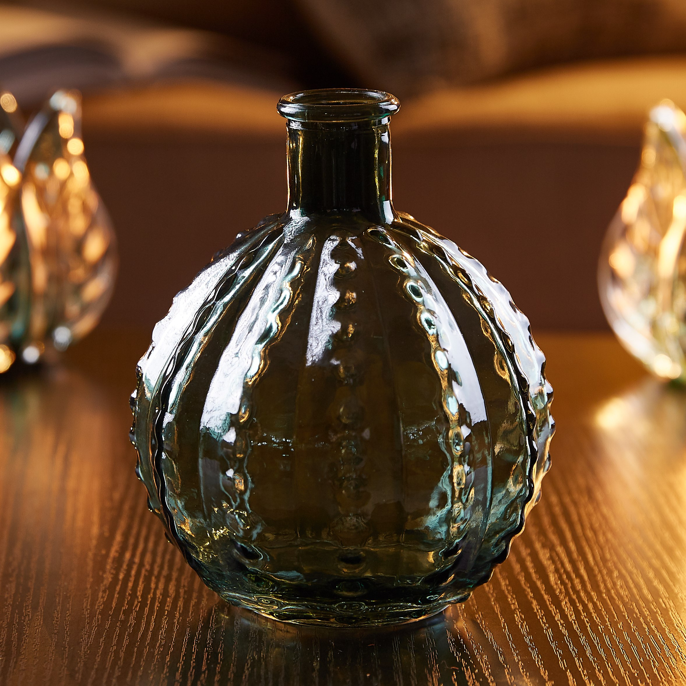 مزهريّة زجاجية بارزة الملمس من فروست-hbxlivingroom-decorandaccessories-candleholders-image-1