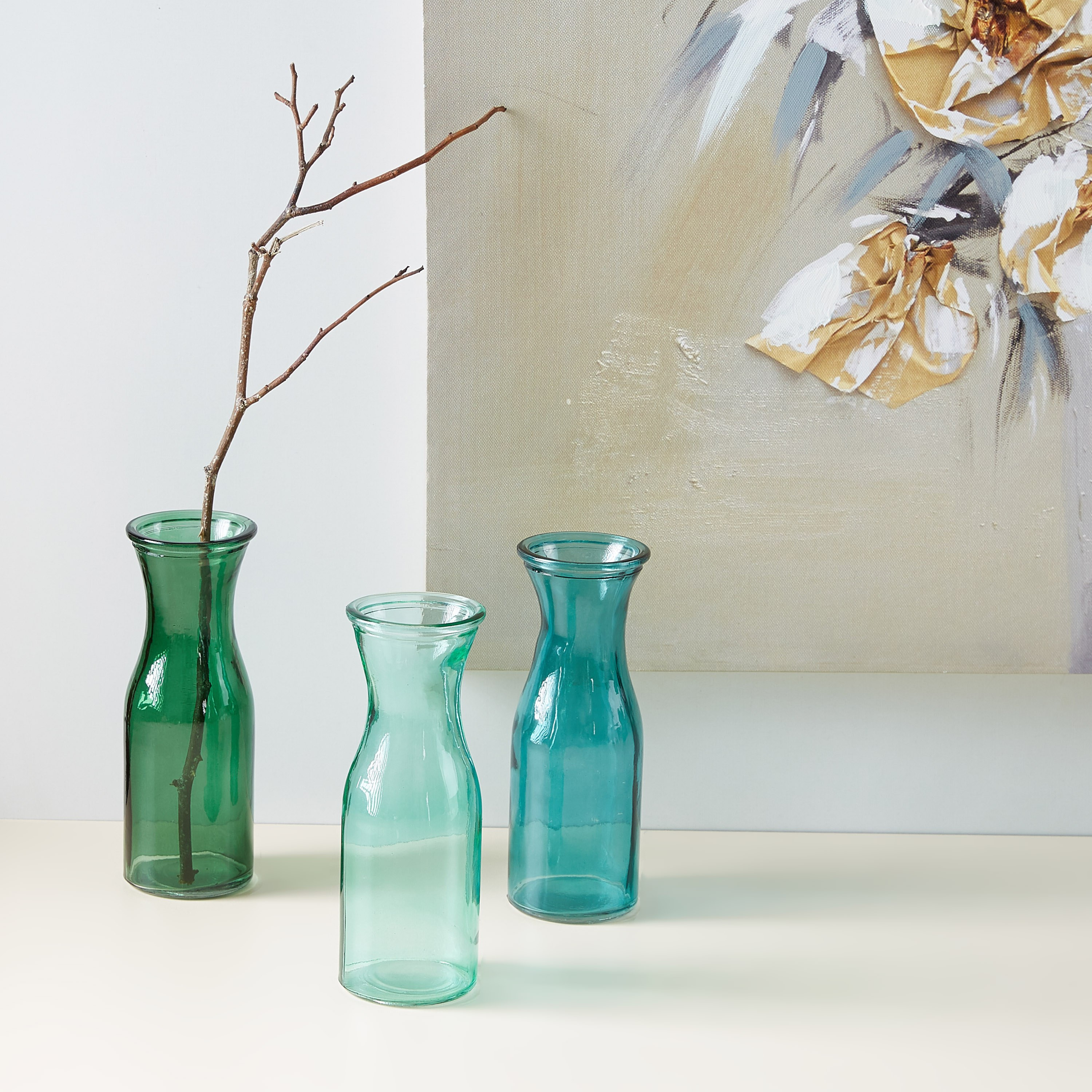 طقم مزهرية زجاجية من لاجون - 3 قطع-hbxlivingroom-decorandaccessories-candleholders-image-4