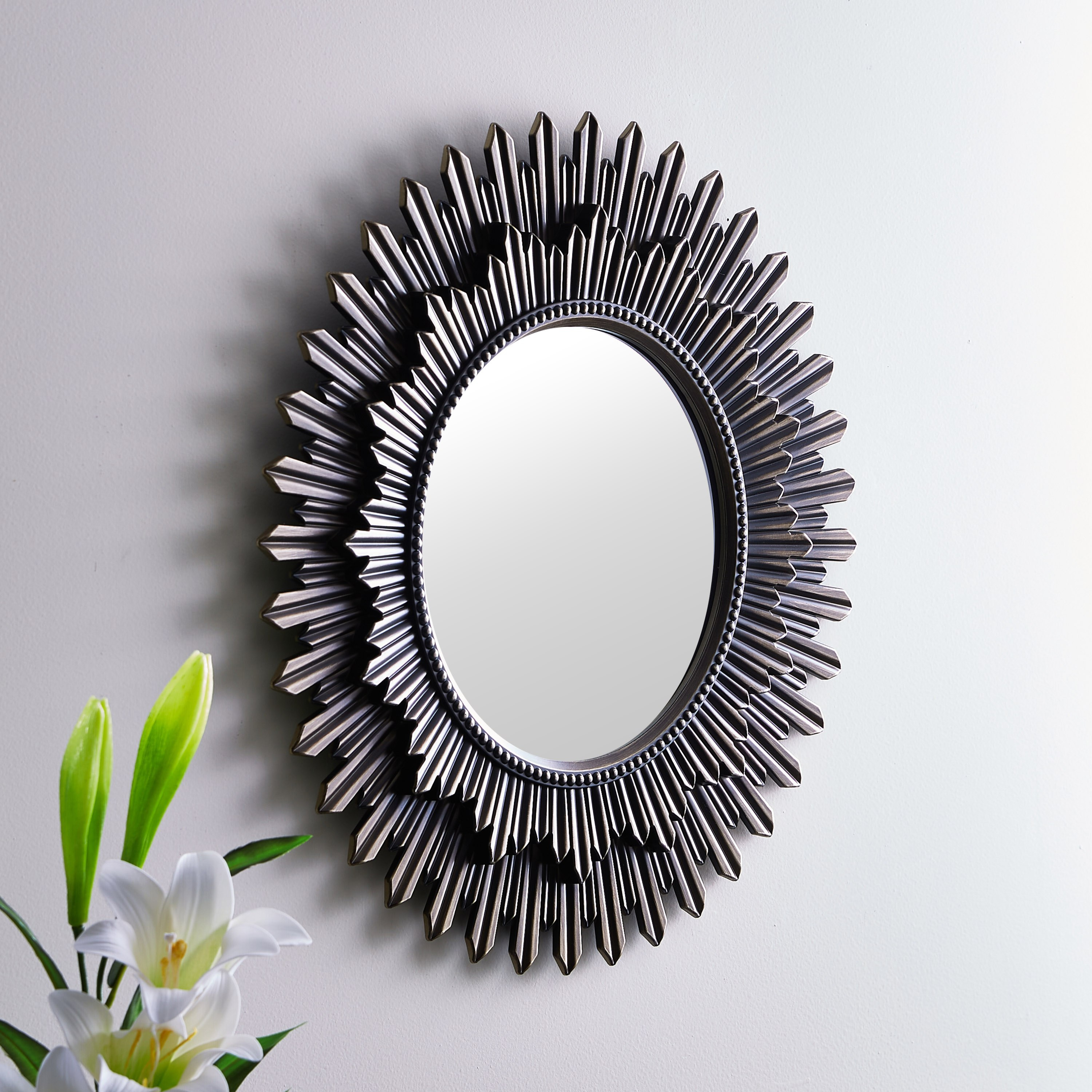 Starburst Decorative Wall Mirror - 53 cm-PROMO_HB_AE_B1G1_250925-image-2