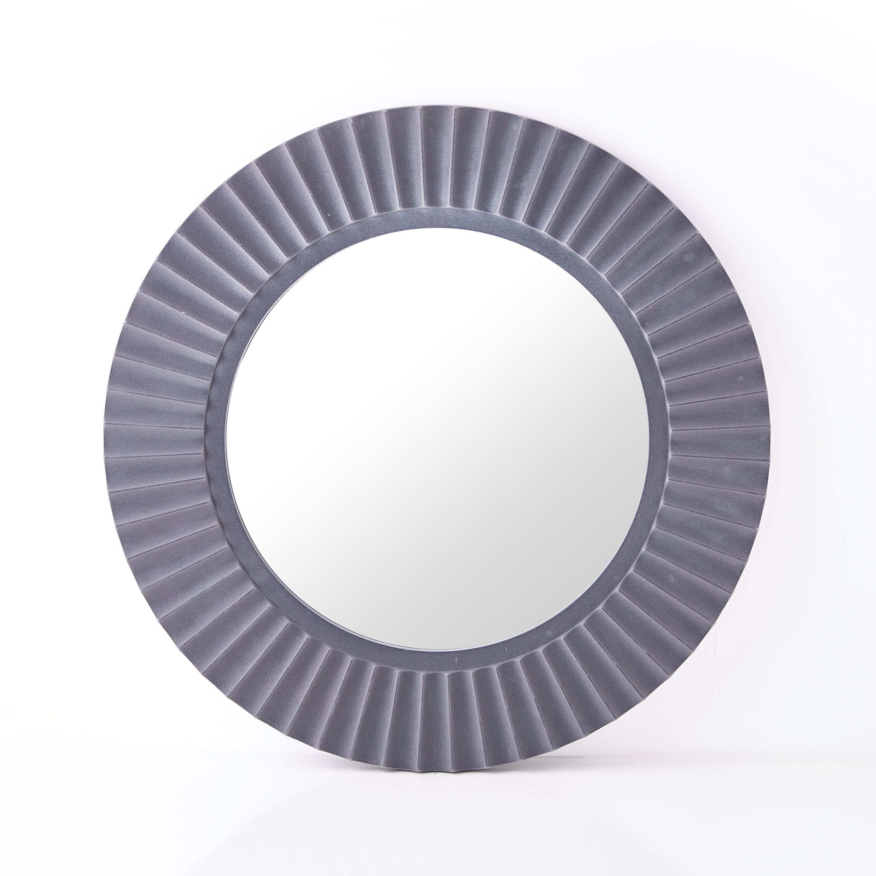 Velvetflock Decorative Wall Mirror - 63 cm-PROMO_HB_AE_B1G1_250925-image-5