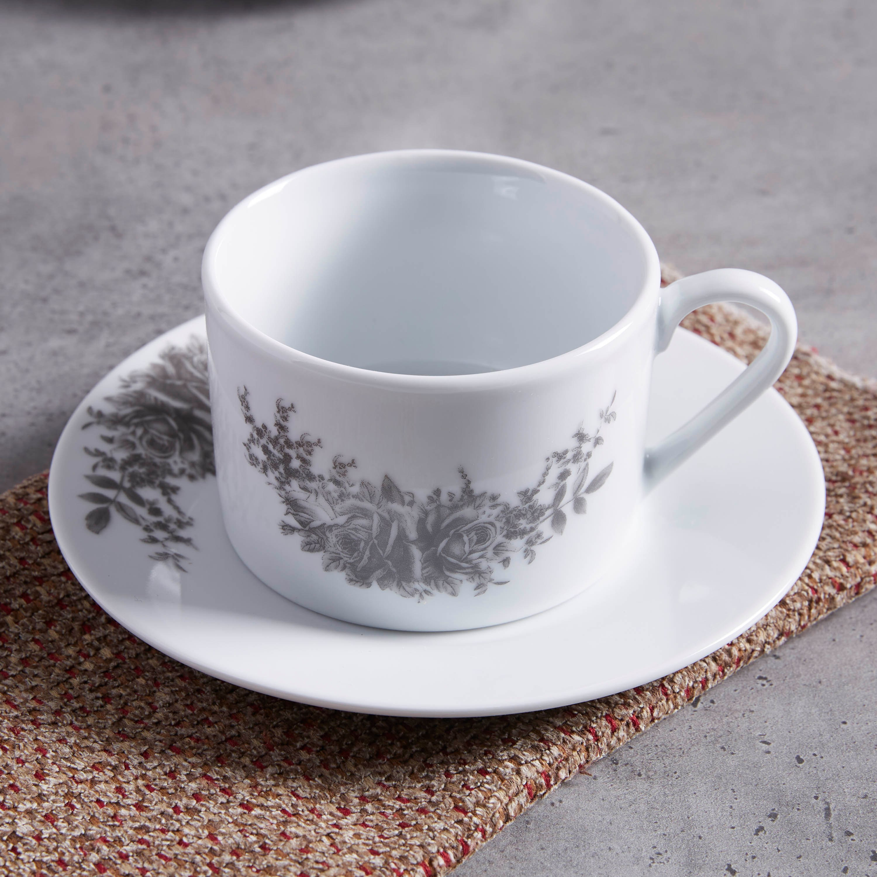 طقم سفرة بورسلان أزهار كلاسيكيّة من فيست - 20 قطعة-hbxhomeware-hbxkitchen-image-2