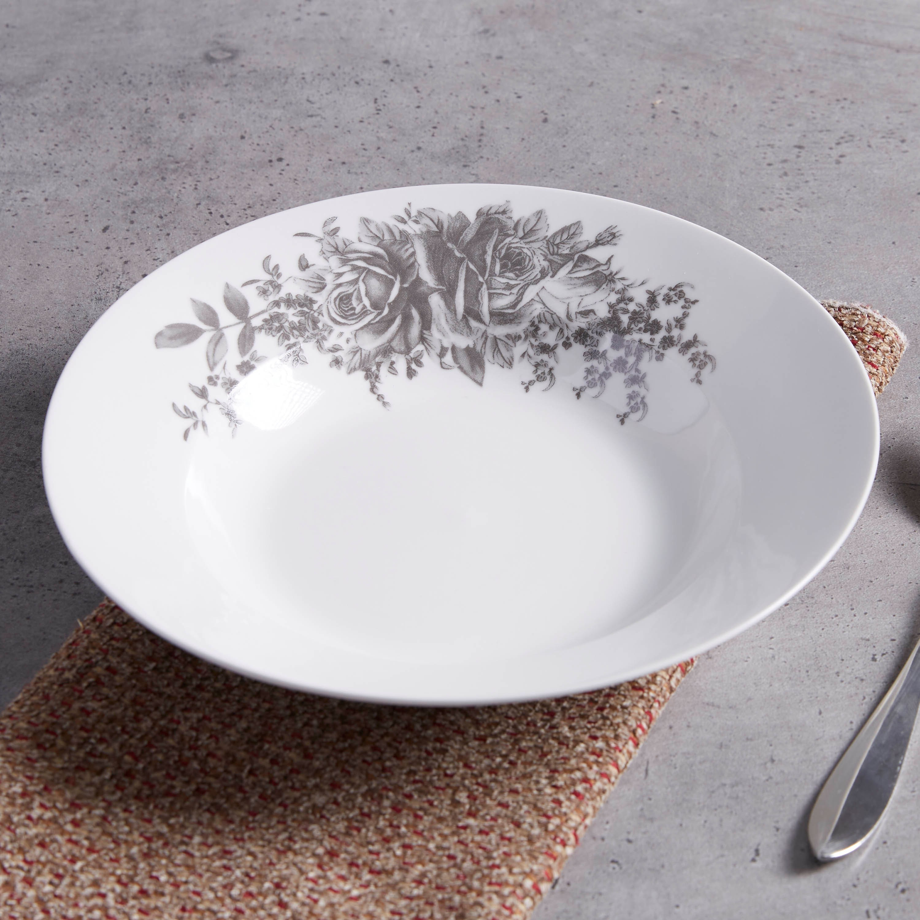 طقم سفرة بورسلان أزهار كلاسيكيّة من فيست - 20 قطعة-hbxhomeware-hbxkitchen-image-3