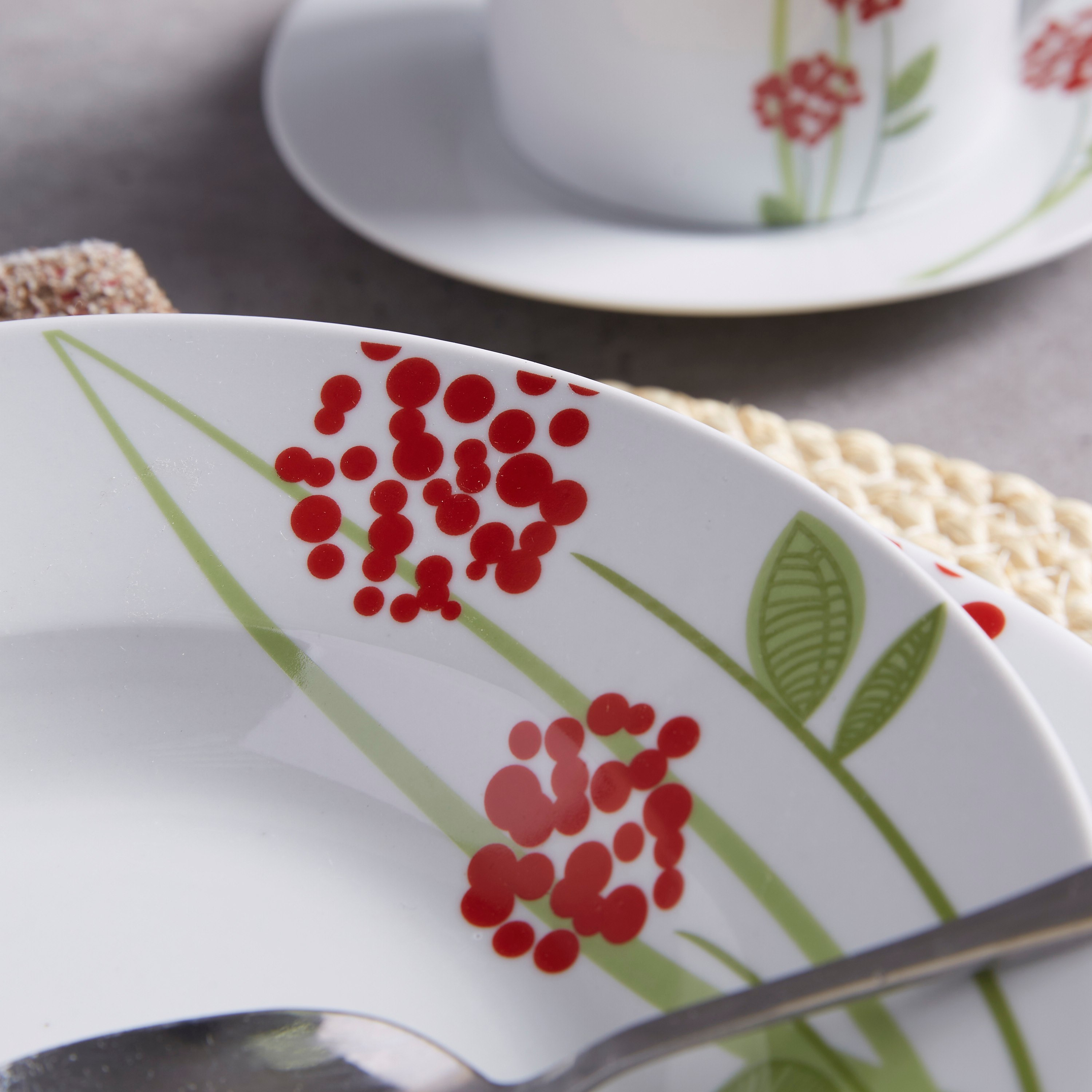 طقم مستلزمات مائدة بورسلين من فيست فلورال - 20 قطعة-hbxhomeware-hbxkitchen-image-5