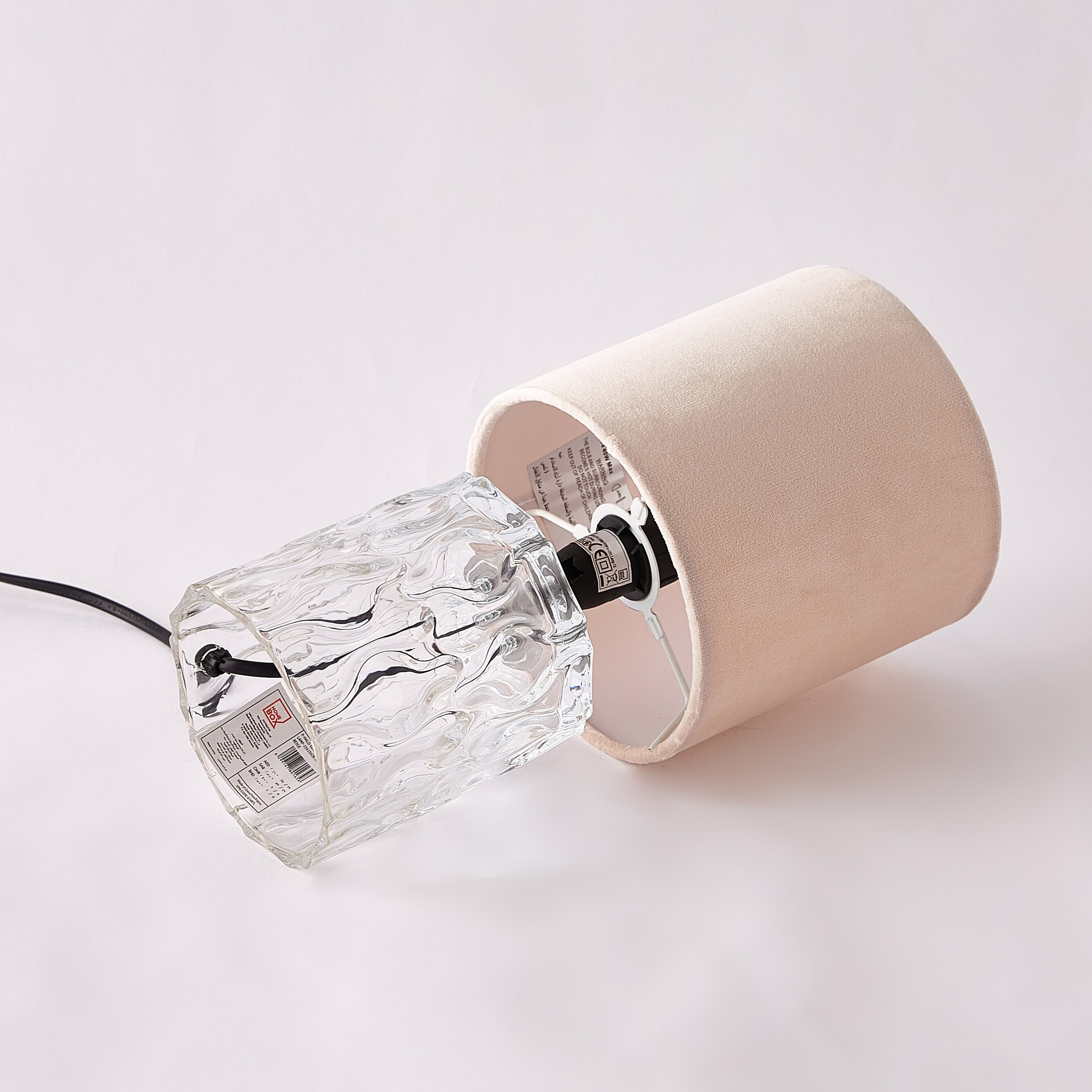مصباح طاولة زجاج من هالو - 15x29 سم-hbxlivingroom-lighting-tablelamps-image-6