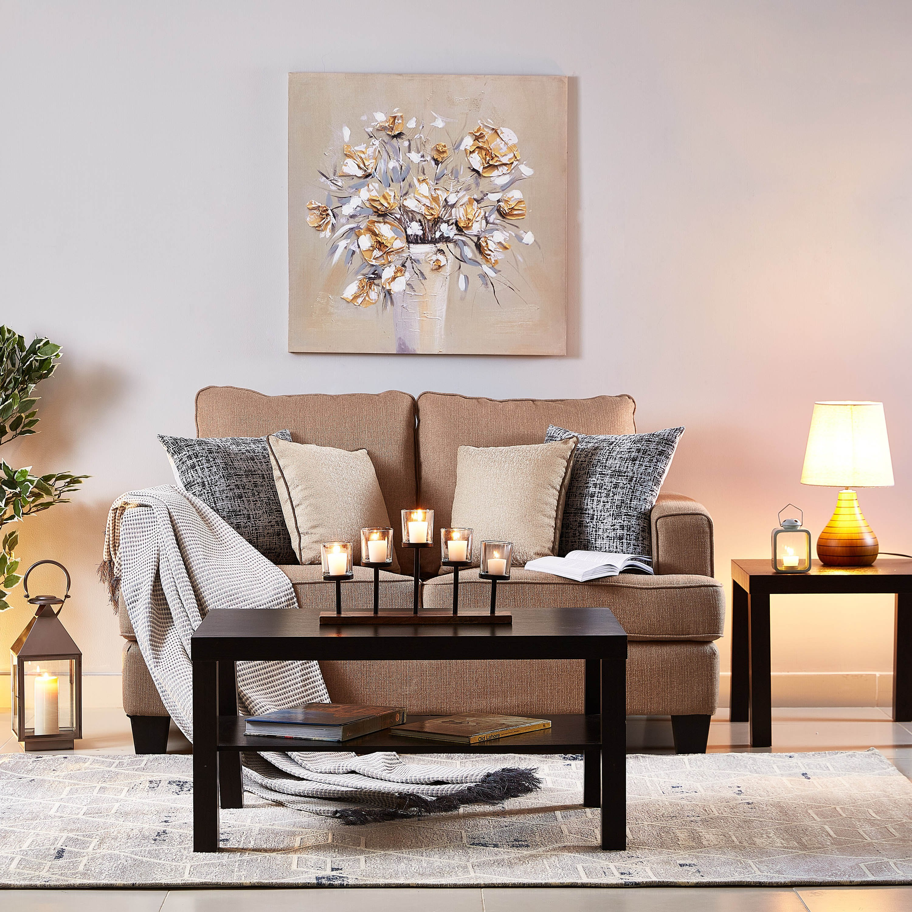مصباح طاولة سيراميك من فلورو - 25x44 سم-hbxlivingroom-lighting-tablelamps-image-5