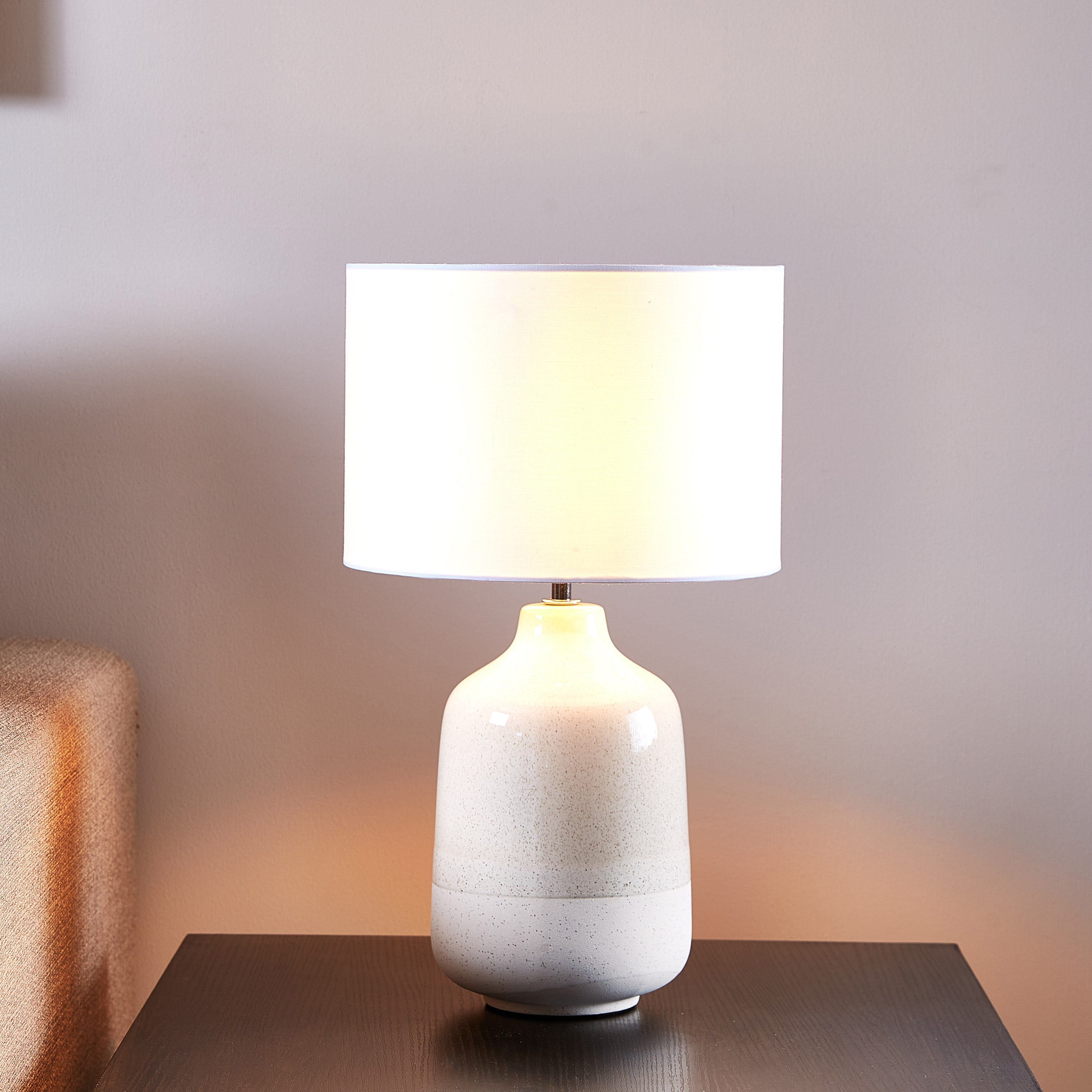 Watt Ceramic Table Lamp - 44 cm-hbxlivingroom-lighting-tablelamps-image-1