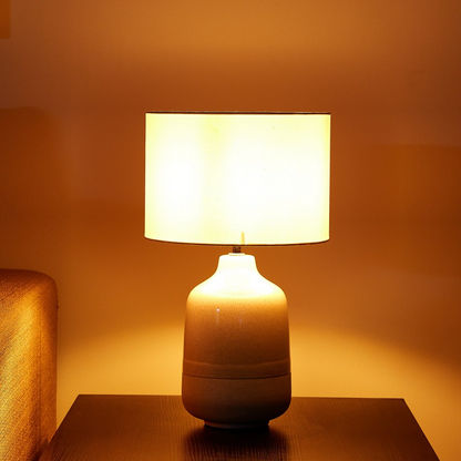 مصباح طاولة سيراميك من وات- 44 سم