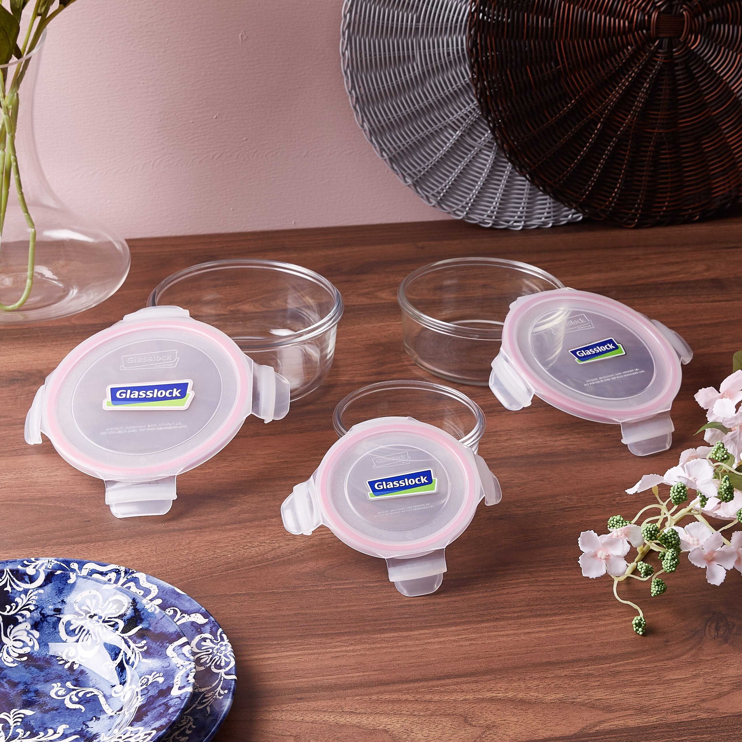 حاويات زجاجية مستديرة من جلاسلوك- طقم من 3 قطع-hbxhomeware-hbxkitchen-image-3